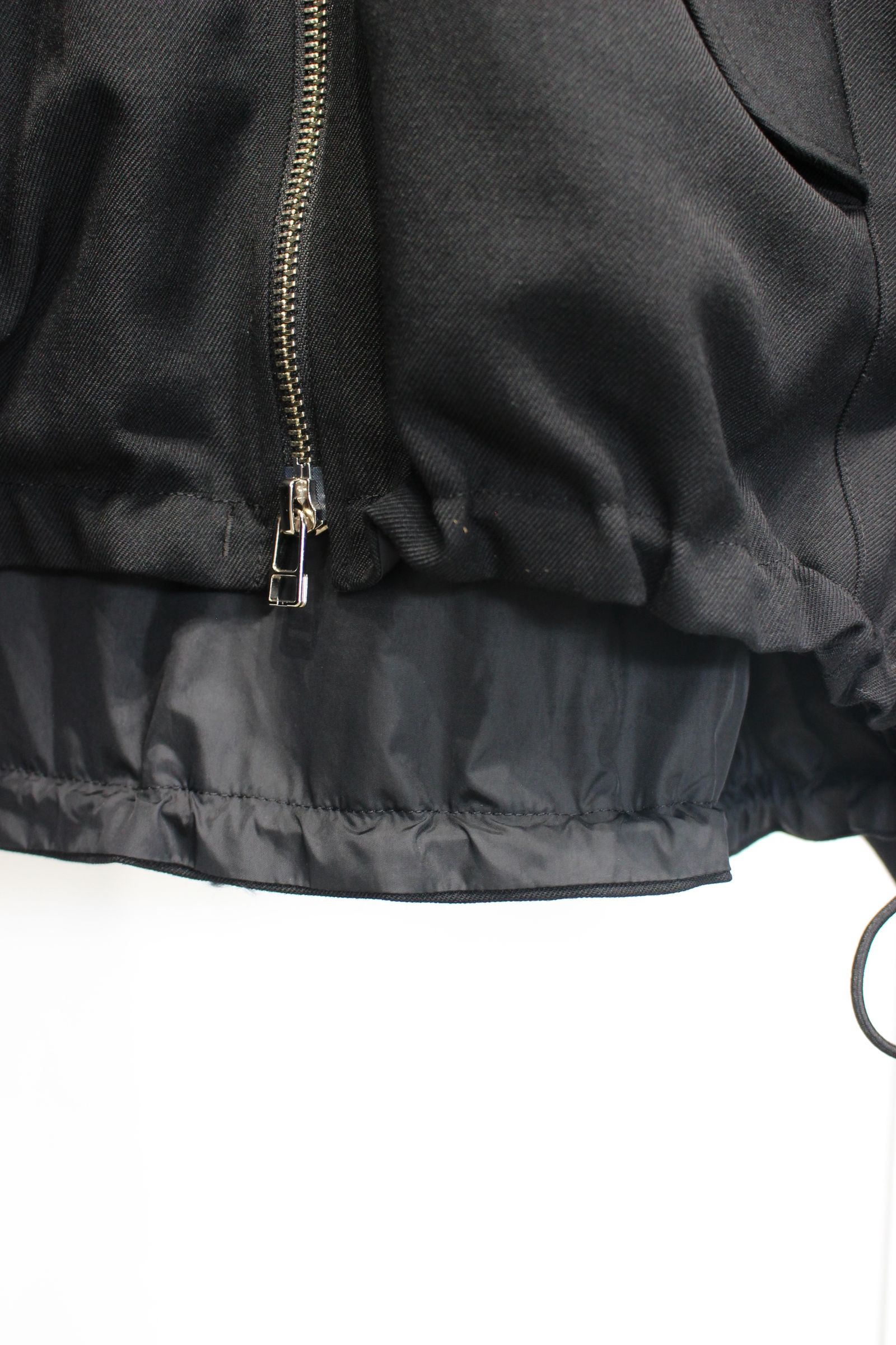 BISHU OLD WOOL GABARDINE Zip Blouson | BLACK | アウター