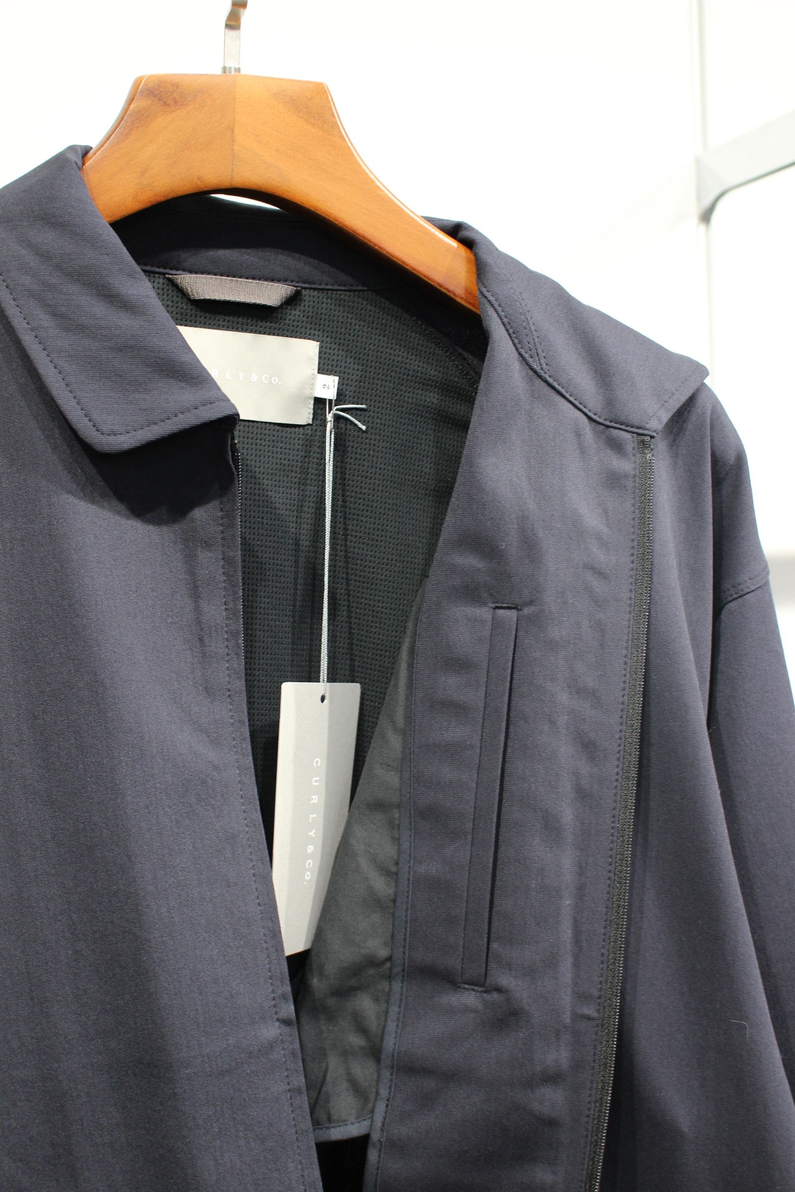 TRICOT HARRINGTON JACKET | NAVY | ジャケット