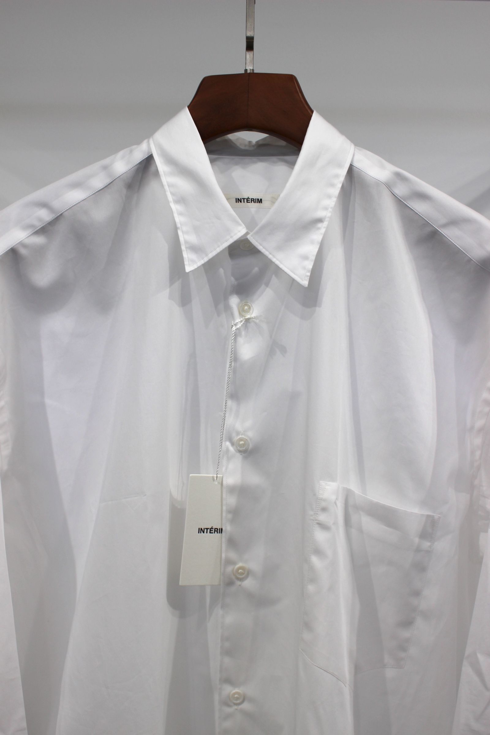 HYPER BIG 200/2 SUPIMA BROAD REGULAR COLLAR SHIRT/WHITE