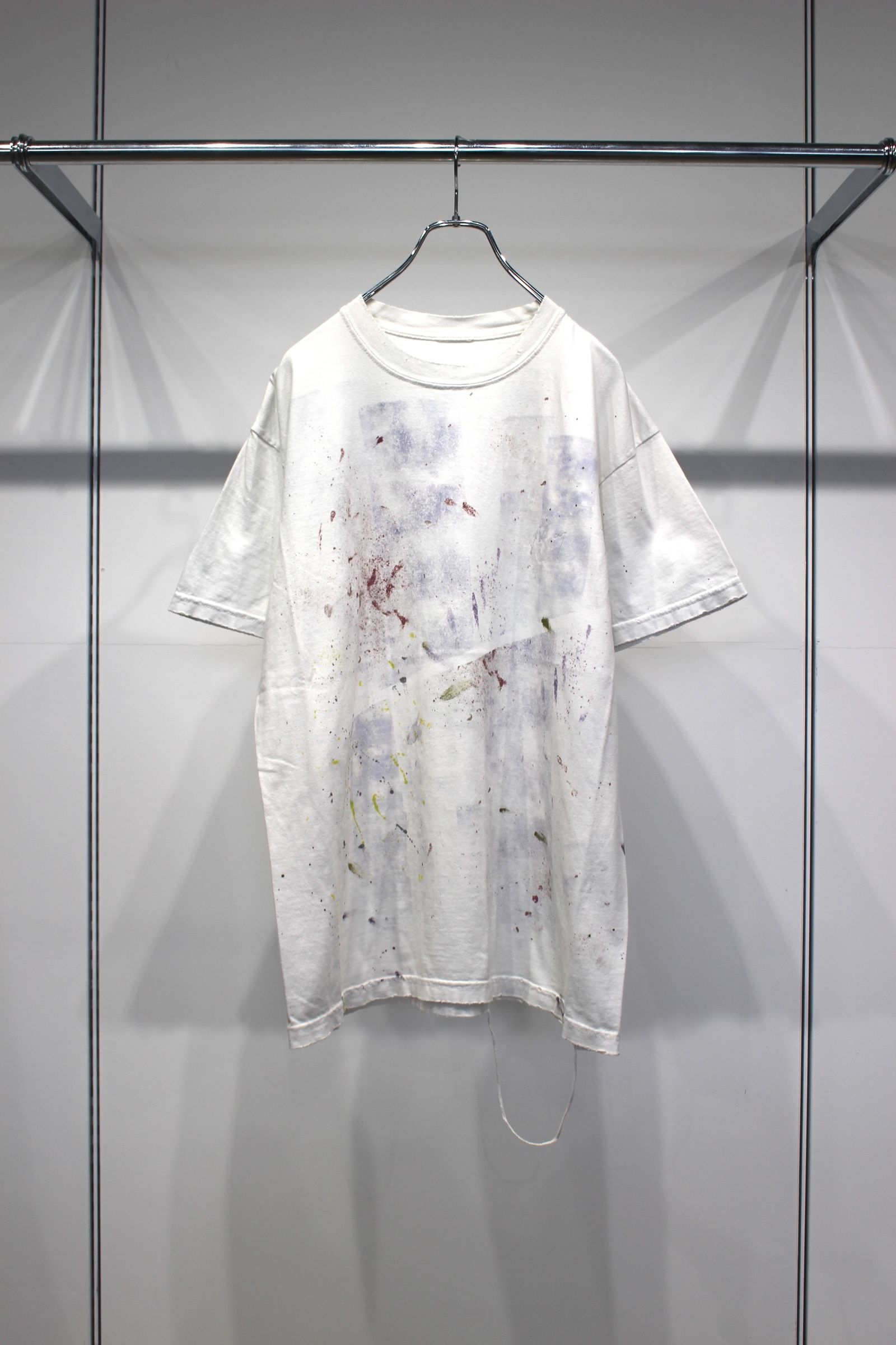 ANCELLM - ABSTRACT T-SHIRT | WHITE | カットソー | NapsNote
