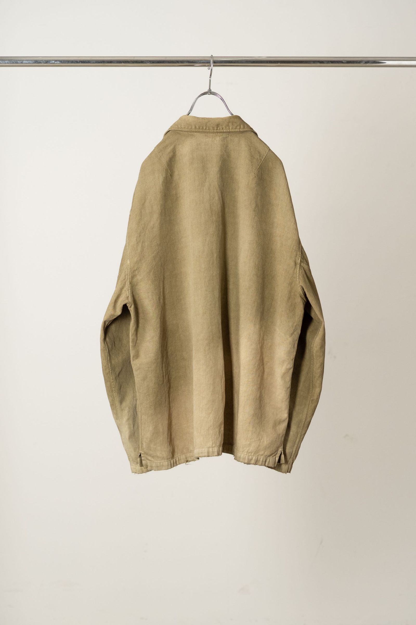 FADED L/C WORK SHIRT | OLIVE | シャツジャケット