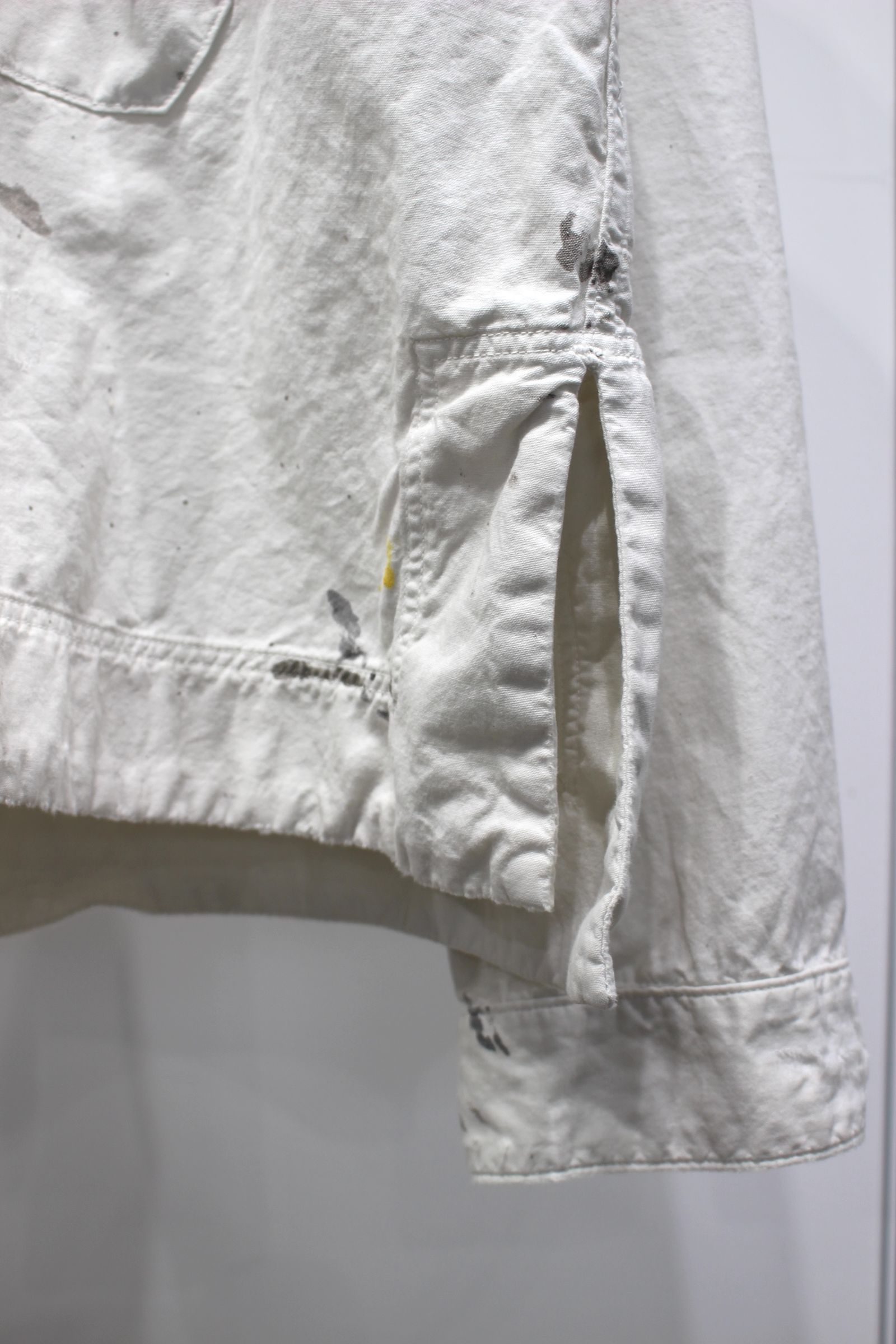 CHAMBRAY SHIRT JACKET | WHITE | シャンブレーシャツジャケット