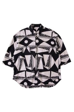 LINEN LOOSE SHIRTS <YUKA BATIK>/シャツ