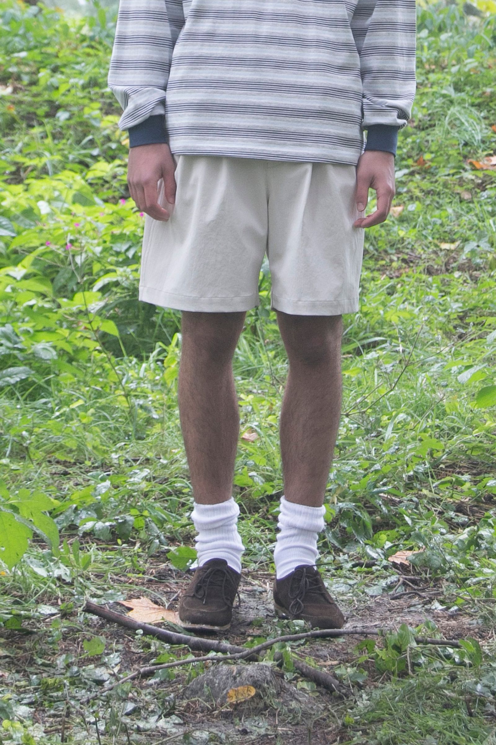 2tuck short pants/2タックショートパンツ