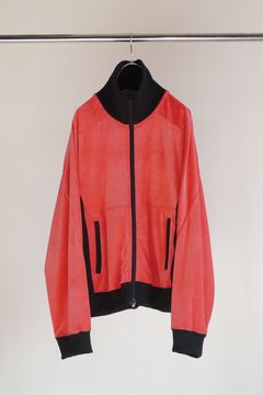 VELOUR SWITCHING JACKET | PINK | ジャケット
