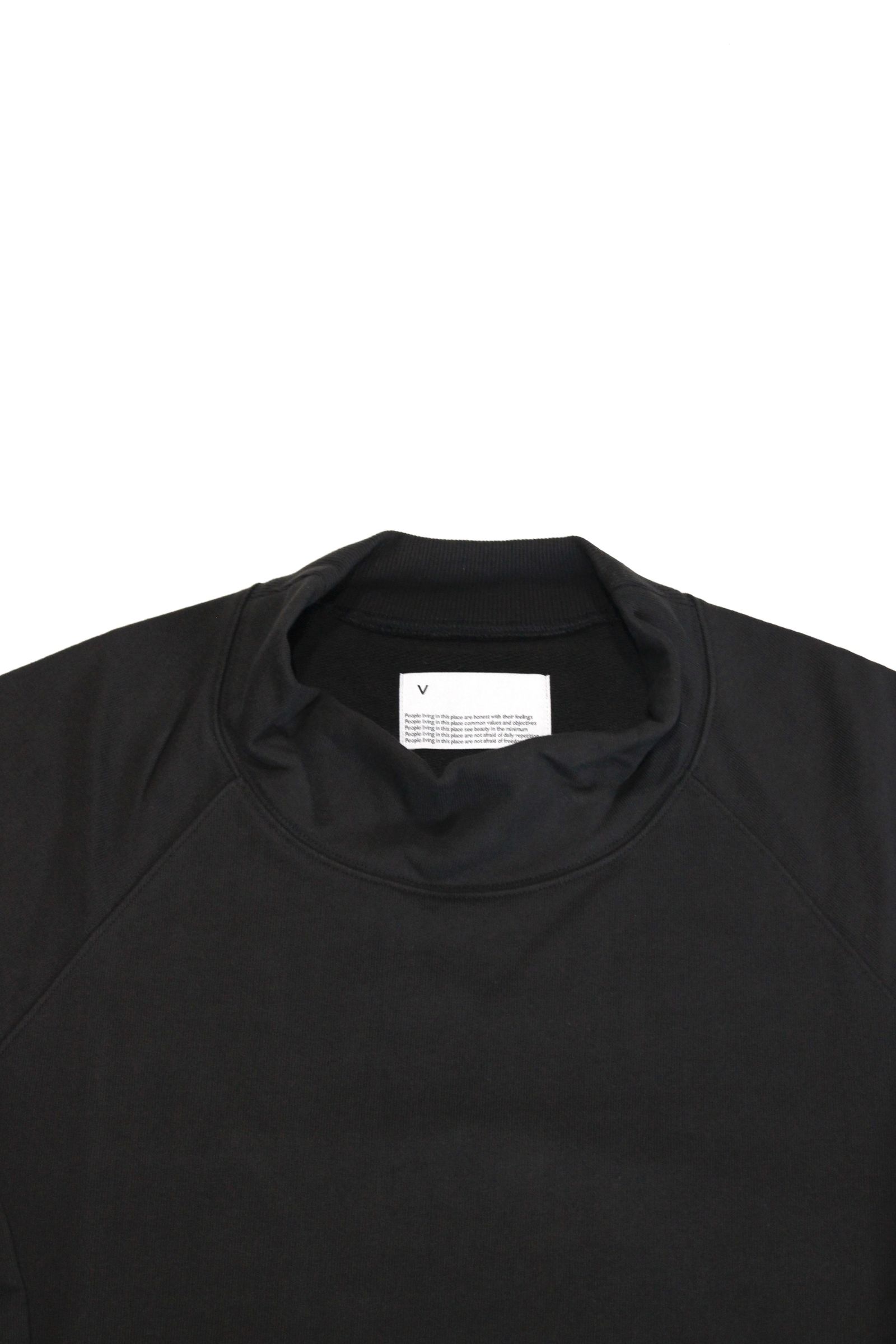 Pile Shape Knitted Sweat (Hi-neck)/ハイネックスウェット