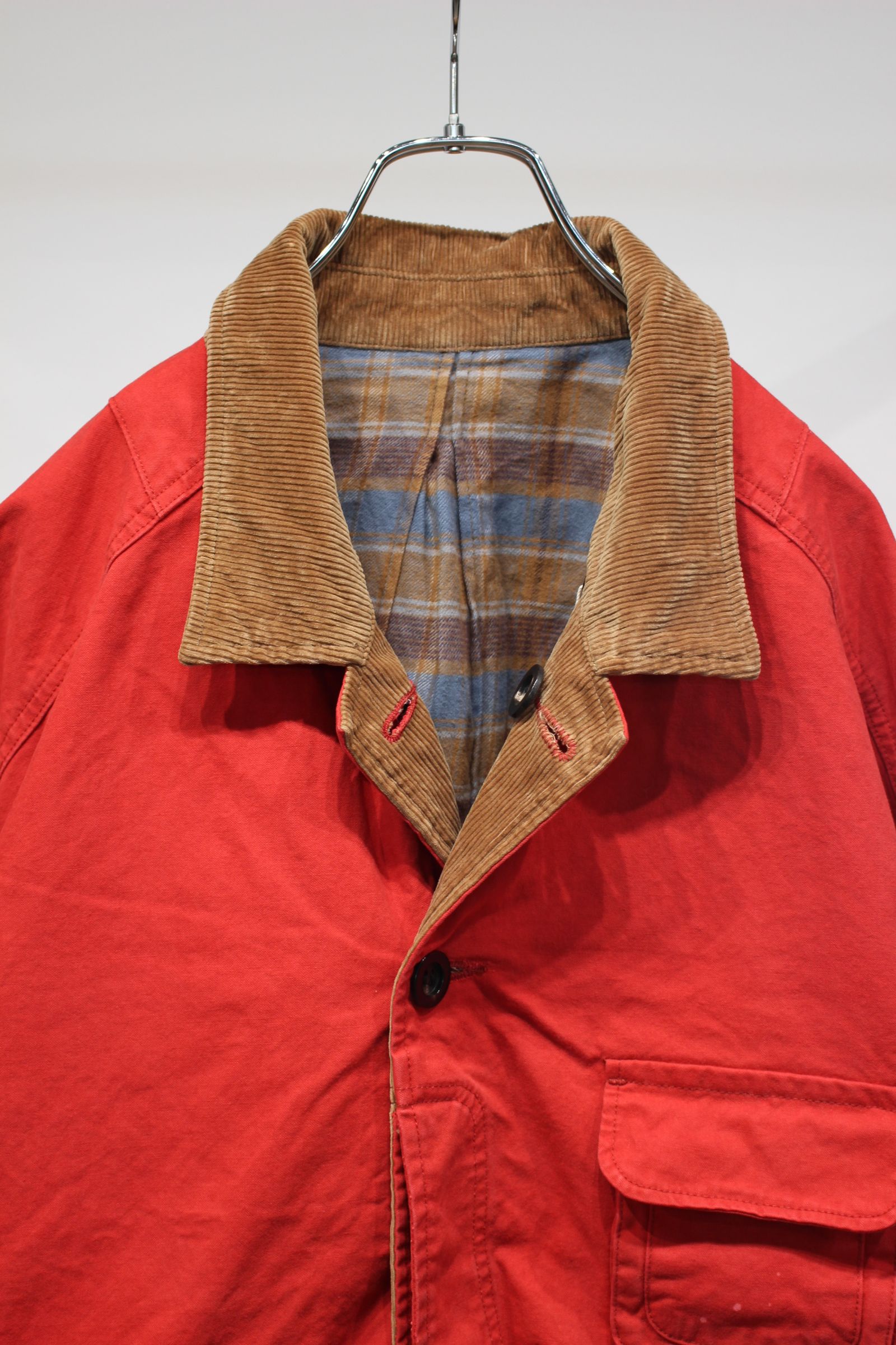 REVERSIBLE WORK JACKET | RED | リバーシブルジャケット