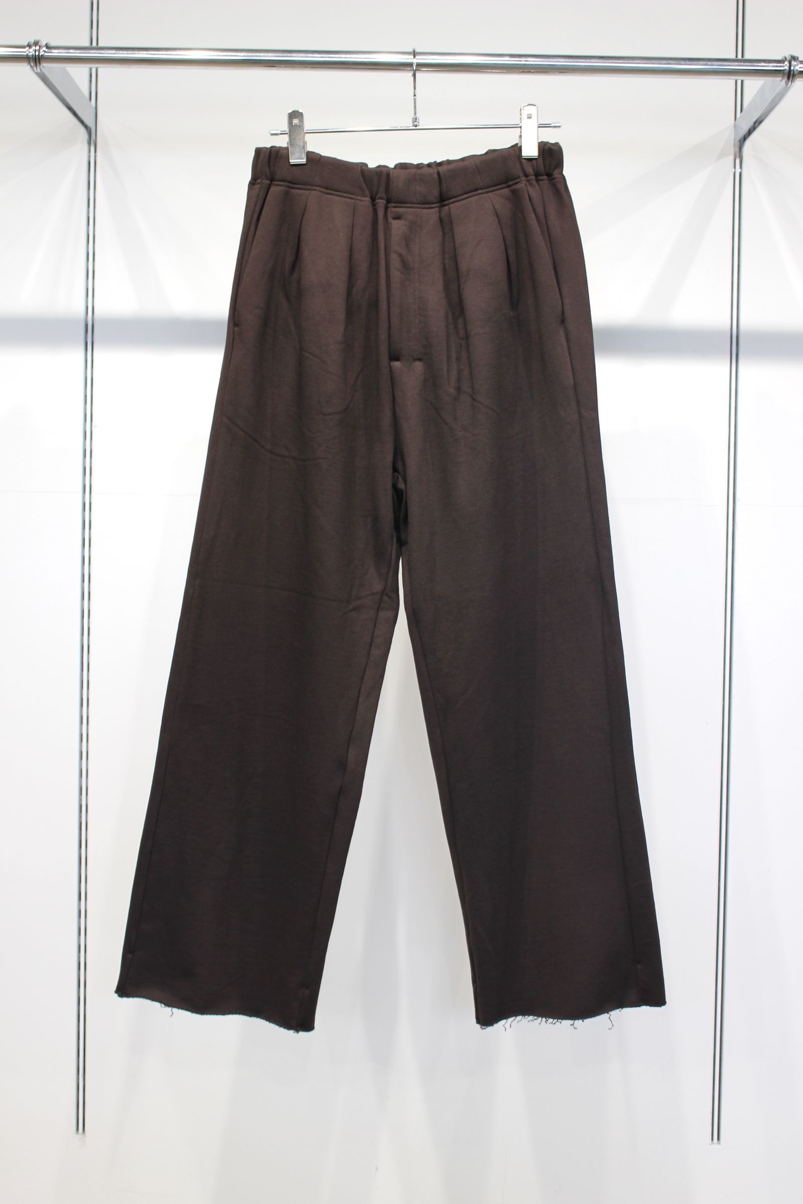 SWEAT SLACKS | BROWN | スウェットスラックス