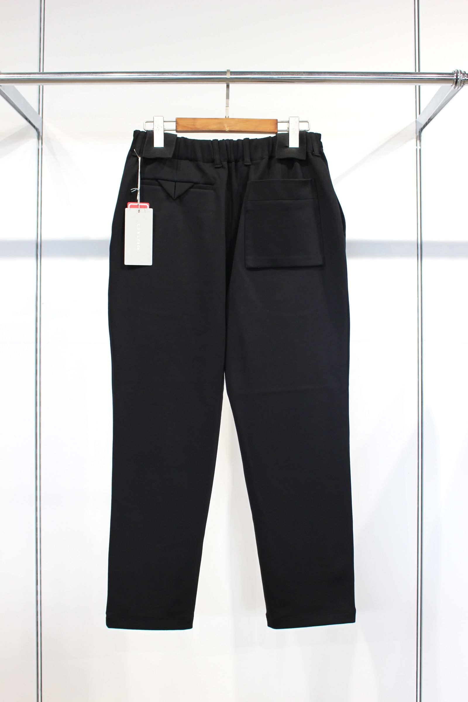PONTE ROME CLASSIC TAPERED PANTS | BLACK | 2タックパンツ