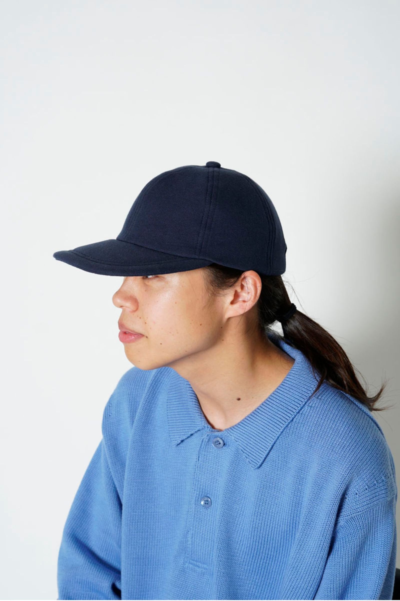 [ラスト1点] SWEAT 6PANEL CAP | NAVY | キャップ