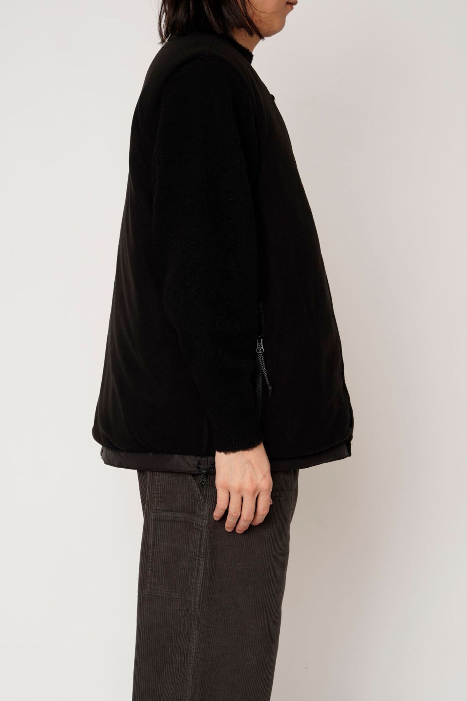 EVCON - TAION DOWN REVERSIBLE VEST | BLACK | ダウンベスト