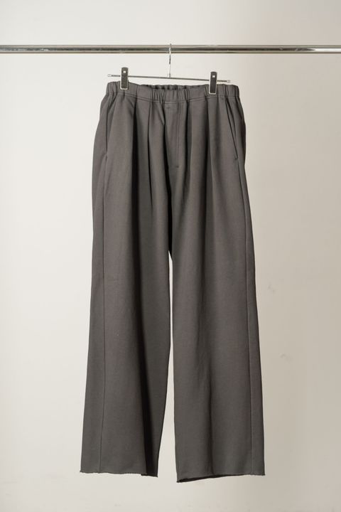 SWEAT SLACKS | CHARCOAL | スウェットスラックス