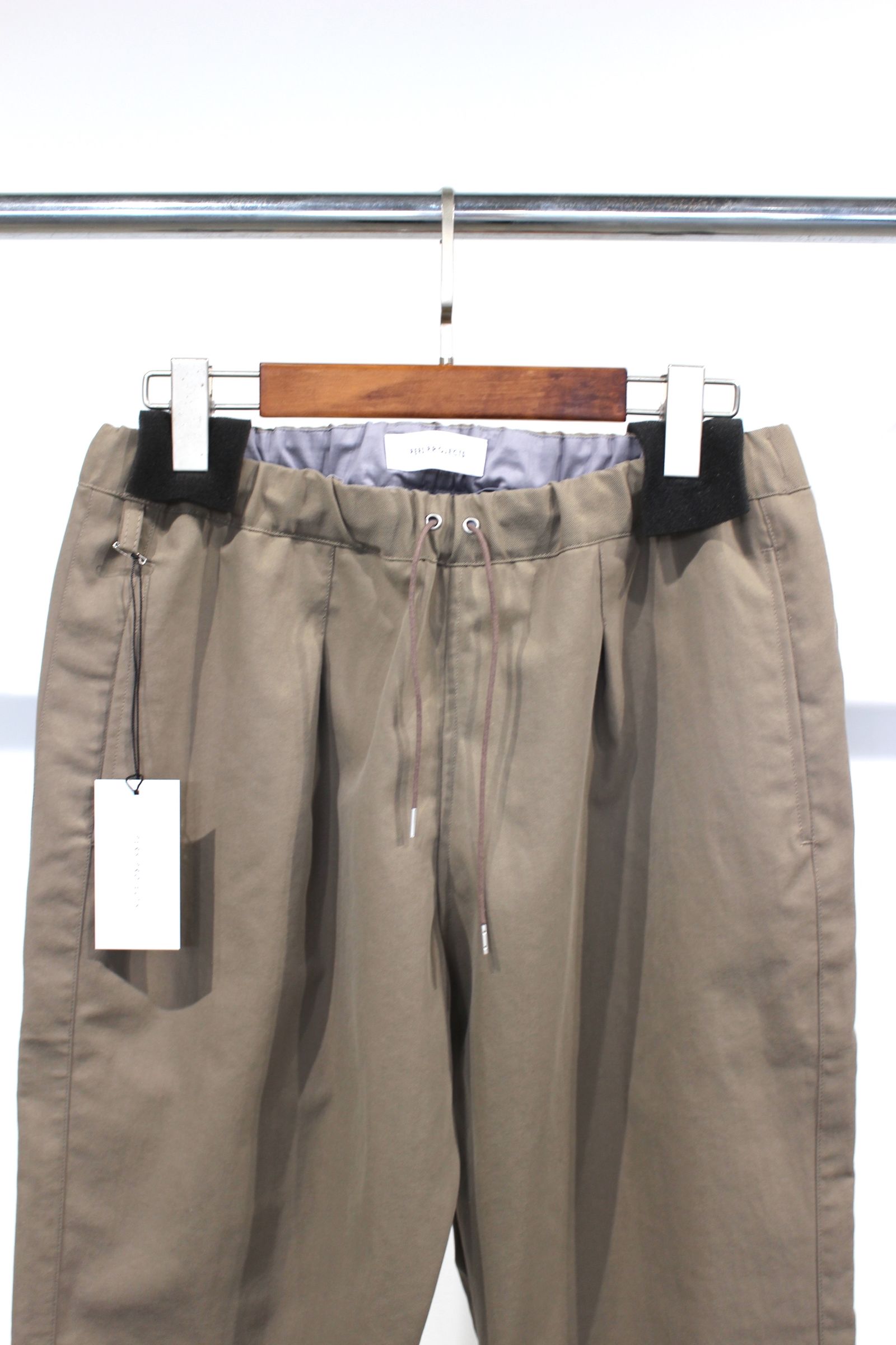 ALBERT Trousers”Twill”/MOCHA/イージートラックパンツ