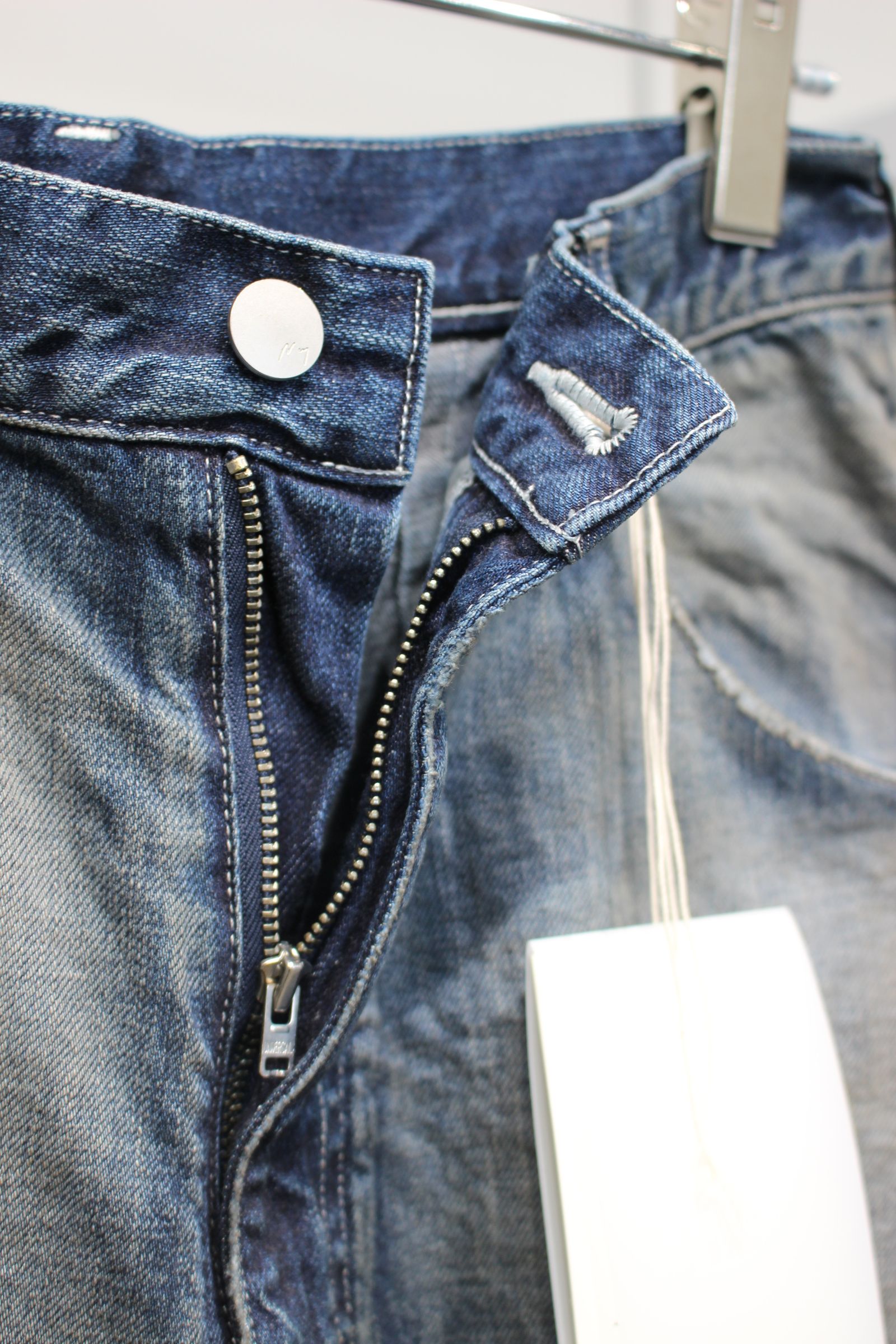 DENIM PAINTER SHORTS | INDIGO | デニムショーツ