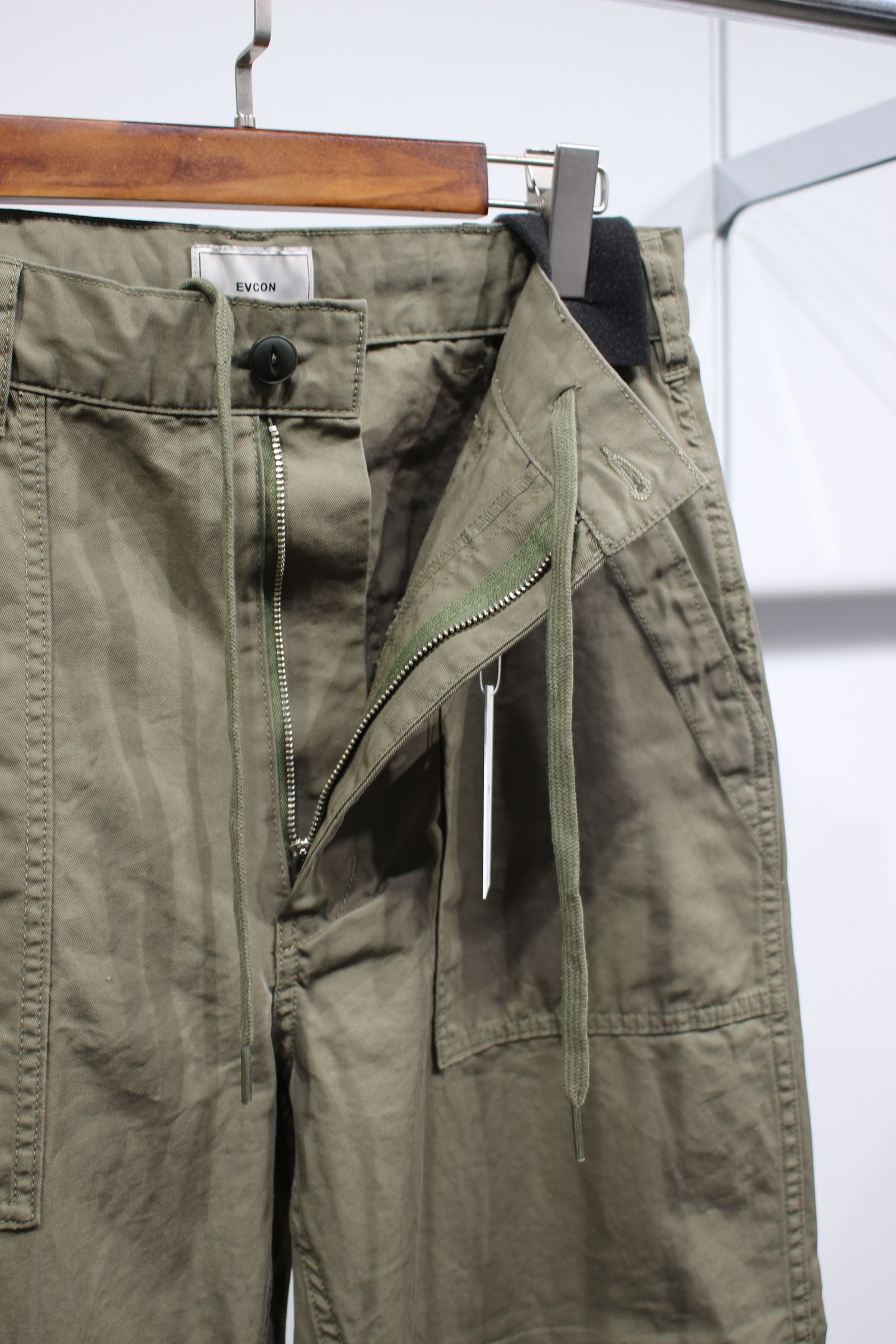 COTTON FATIGUE PANTS | KHAKI | ファティーグパンツ