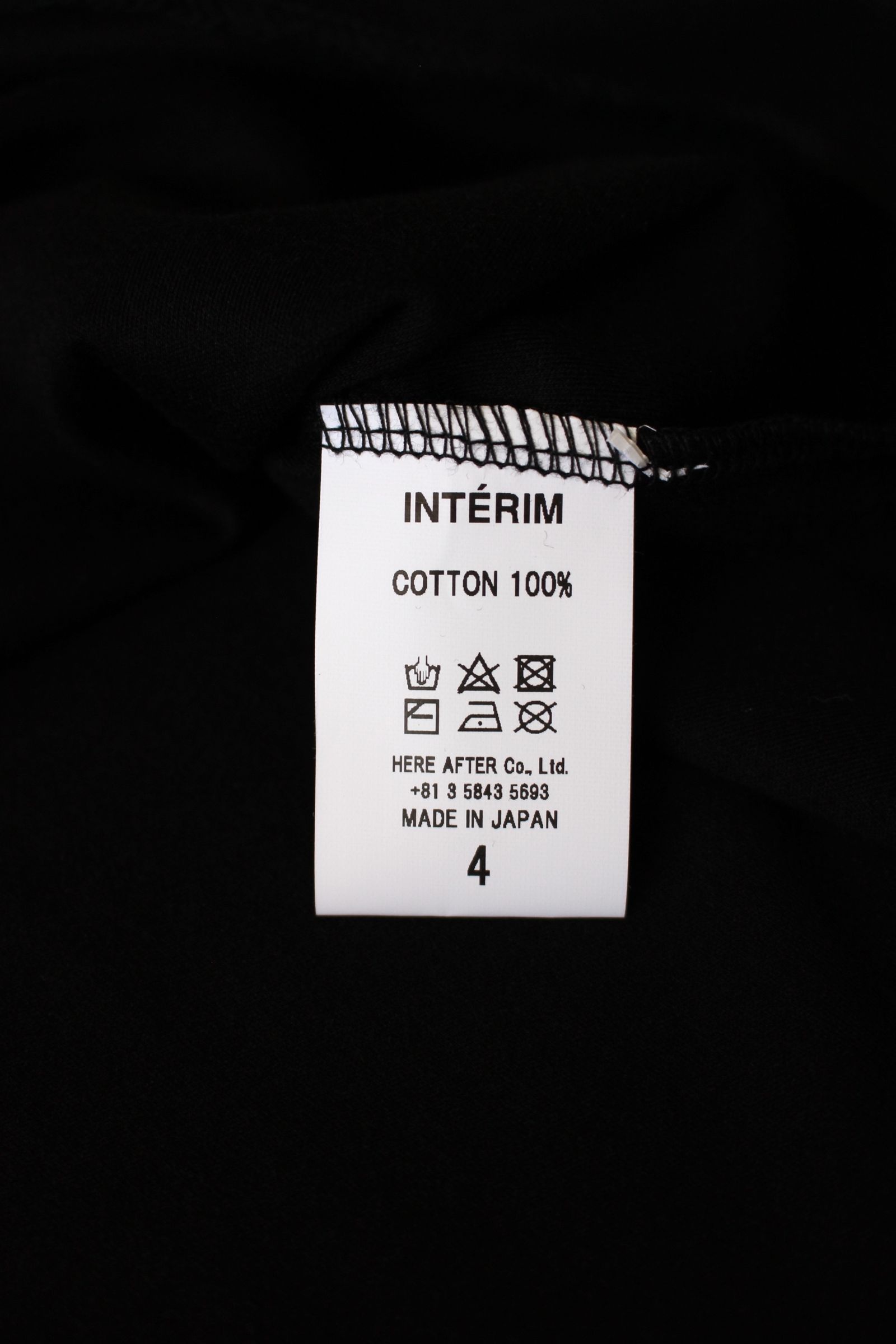 【別注】 1ST PICKED SUVIN L/S TEE | BLACK | カットソー