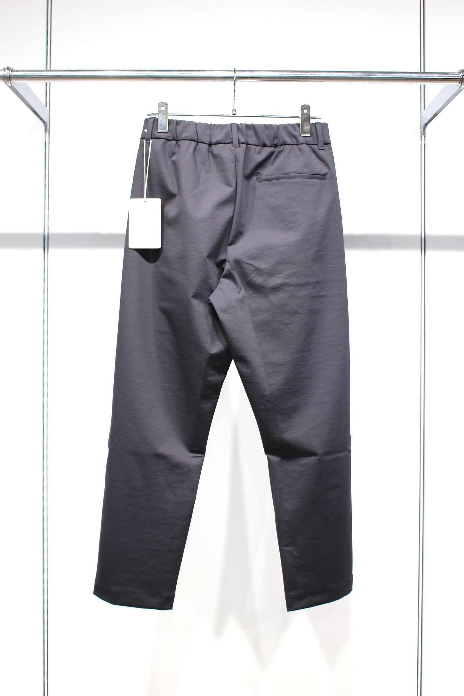PONTE  RELAX  PANTS | CHACOAL | イージーパンツ