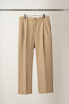 W/C AGING SLACKS | BEIGE | スラックス