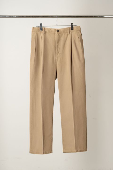 W/C AGING SLACKS | BEIGE | スラックス