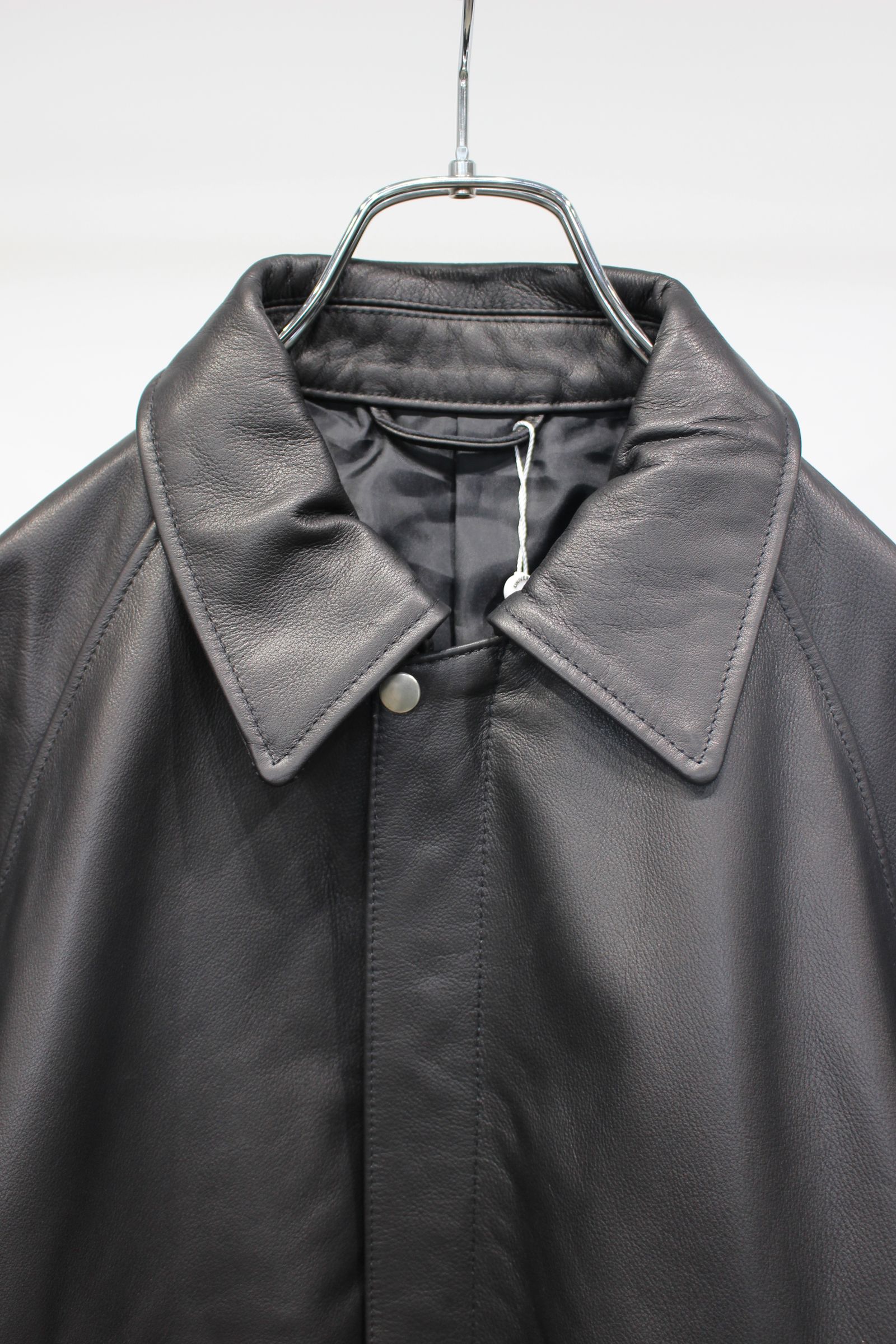 UNIVERSAL PRODUCTS - LEATHER BLOUSON | BLACK | レザー