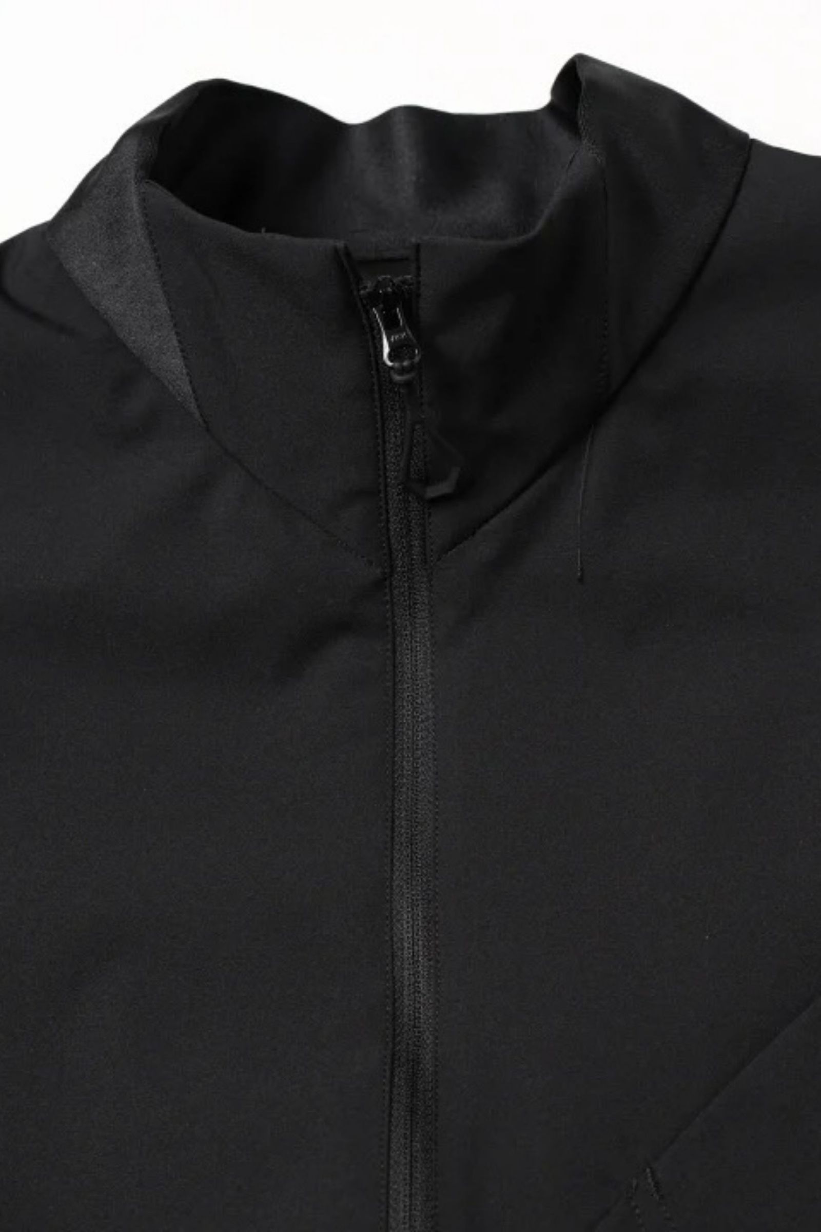 ROUND CUTTING SHIRT S/S/BLACK