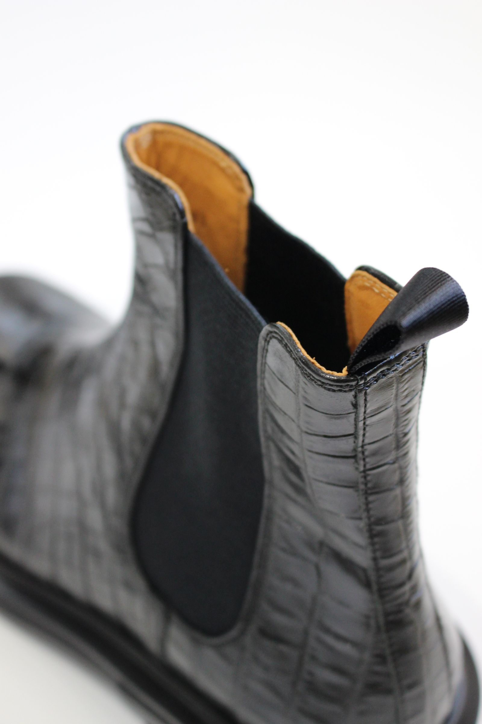 JieDa - LEATHER SIDE GORE BOOTS/BLACK | NapsNote