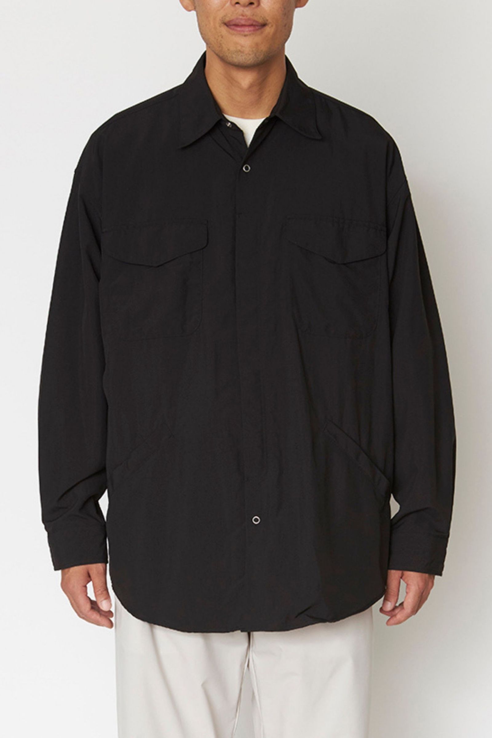 REGULAR COLLARED SHIRT LS/レギュラーカラーシャツ