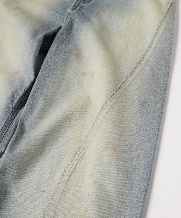 USED LOOSE FIT JEANS/INDIGO