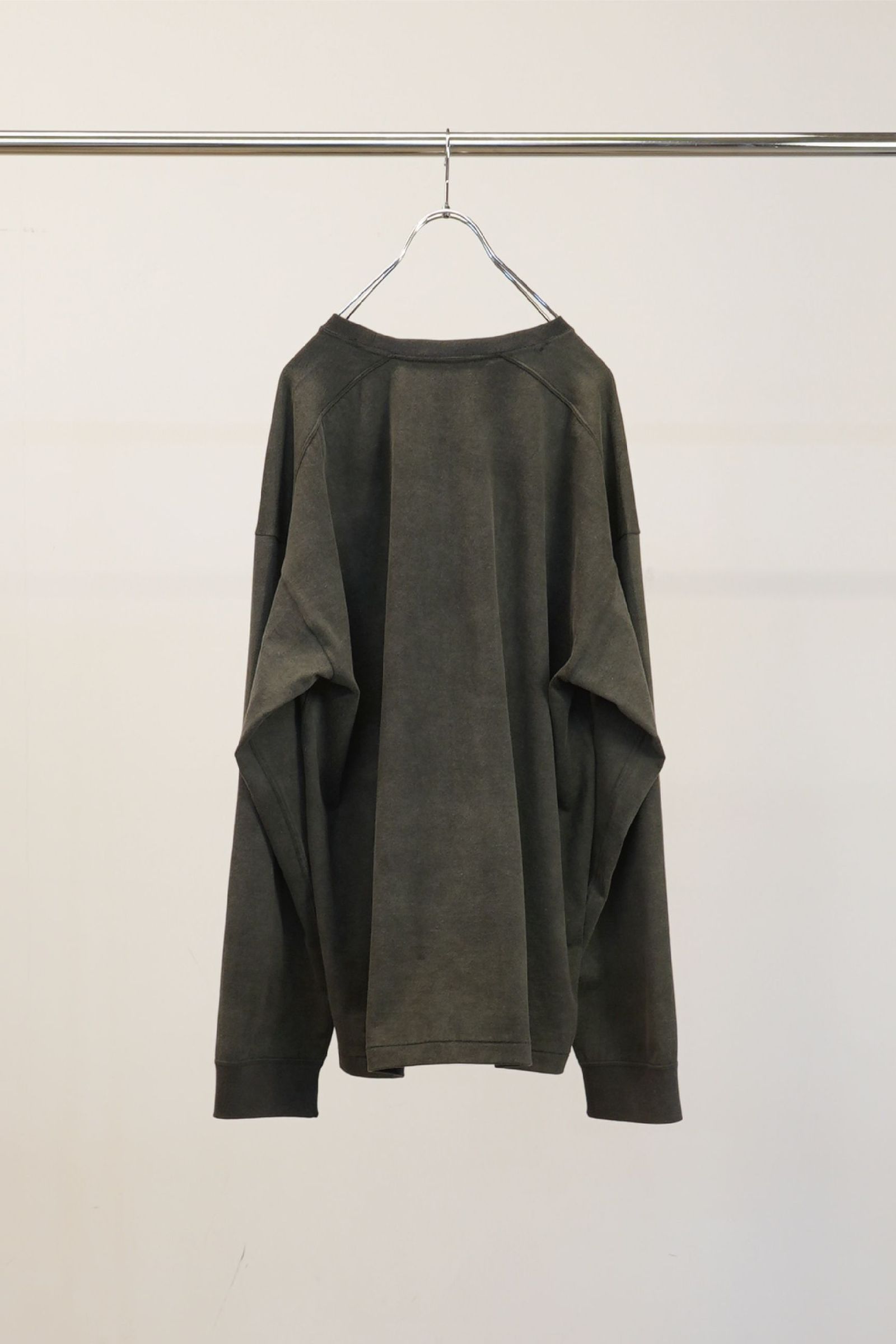 [ラスト1点] UNEVENNESS LS | BLACK | カットソー