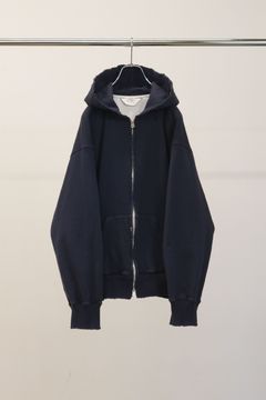 ZIP HOODIE | NAVY | ジップフーディー