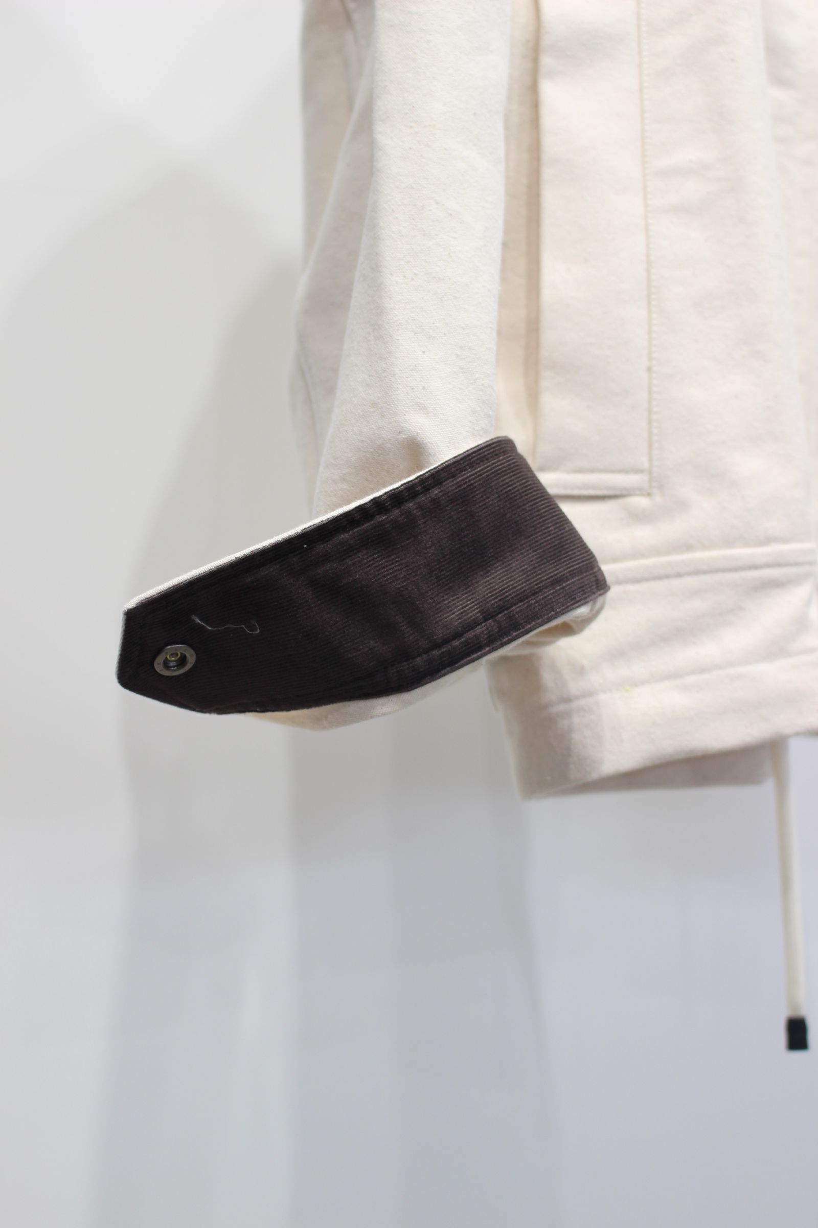 JENS SHORT BLOUSON "moleskin" | ECRU | ブルゾン