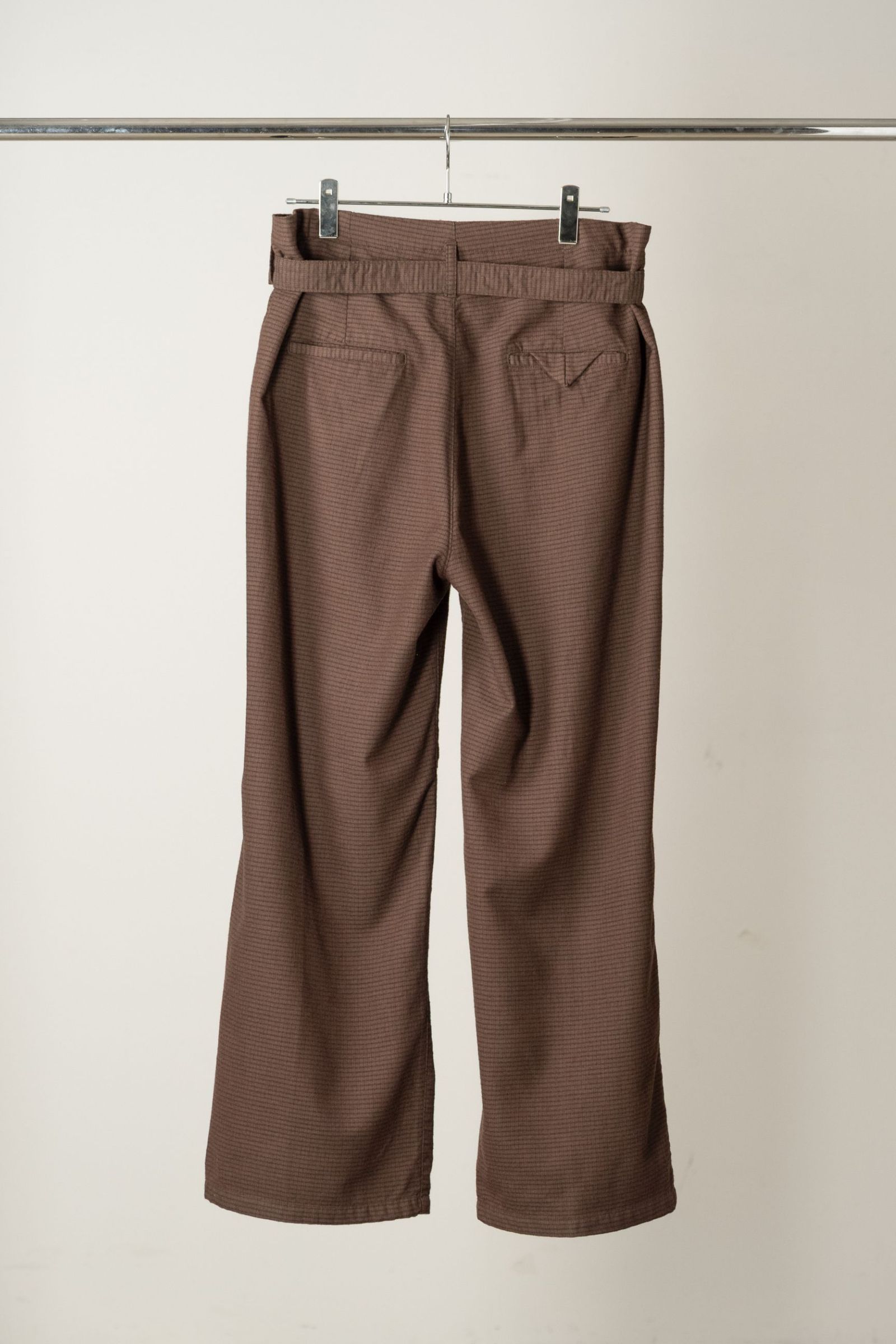 DOUBLE TAILORED JACKET | WOOL BELTED WIDE SLACKS | GRAPH CHECK | セットアップ
