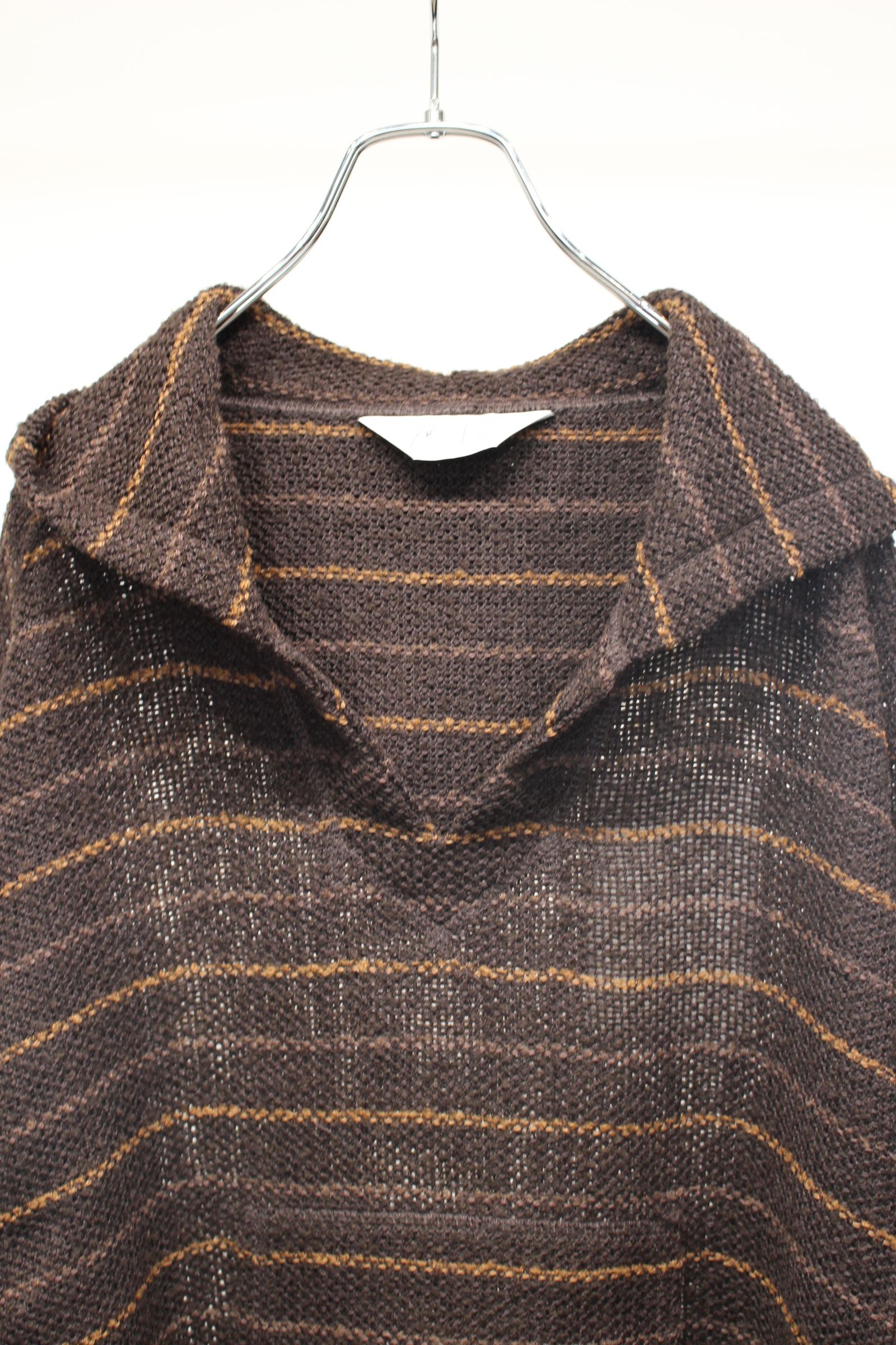[ラスト1点] CUT BORDER HOODIE | BLACK | フーディー