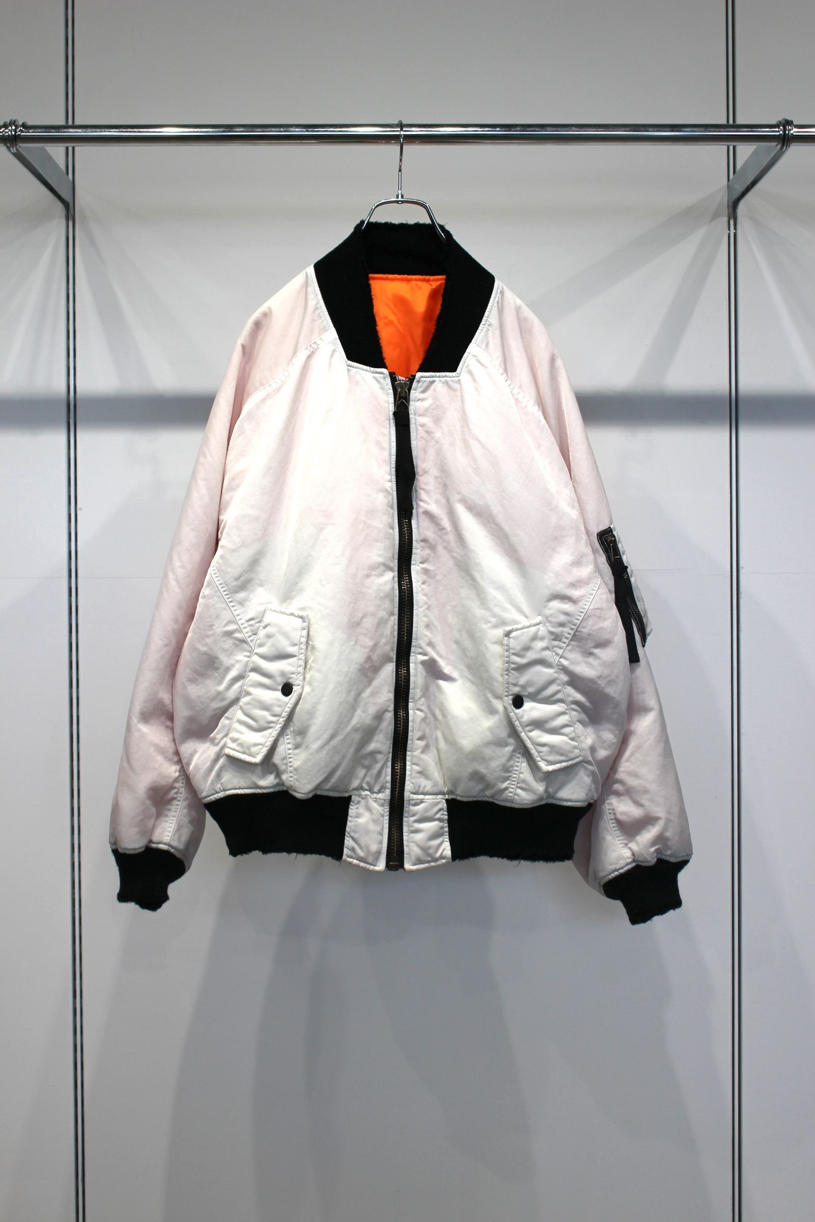 AGING BOMBER JACKET | SNOWWHITE | ボンバージャケット