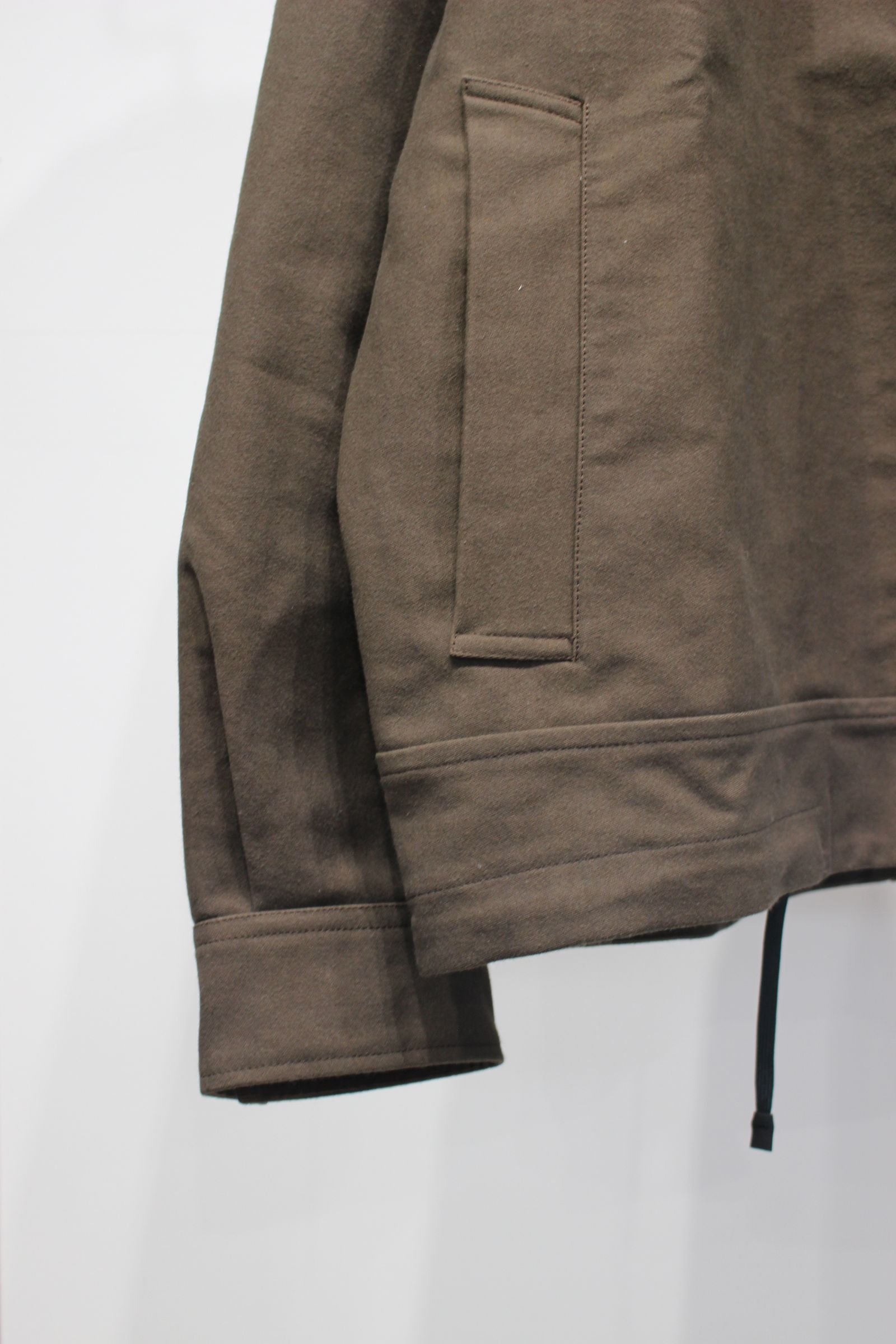 JENS SHORT BLOUSON "moleskin" | KHAKI | ブルゾン