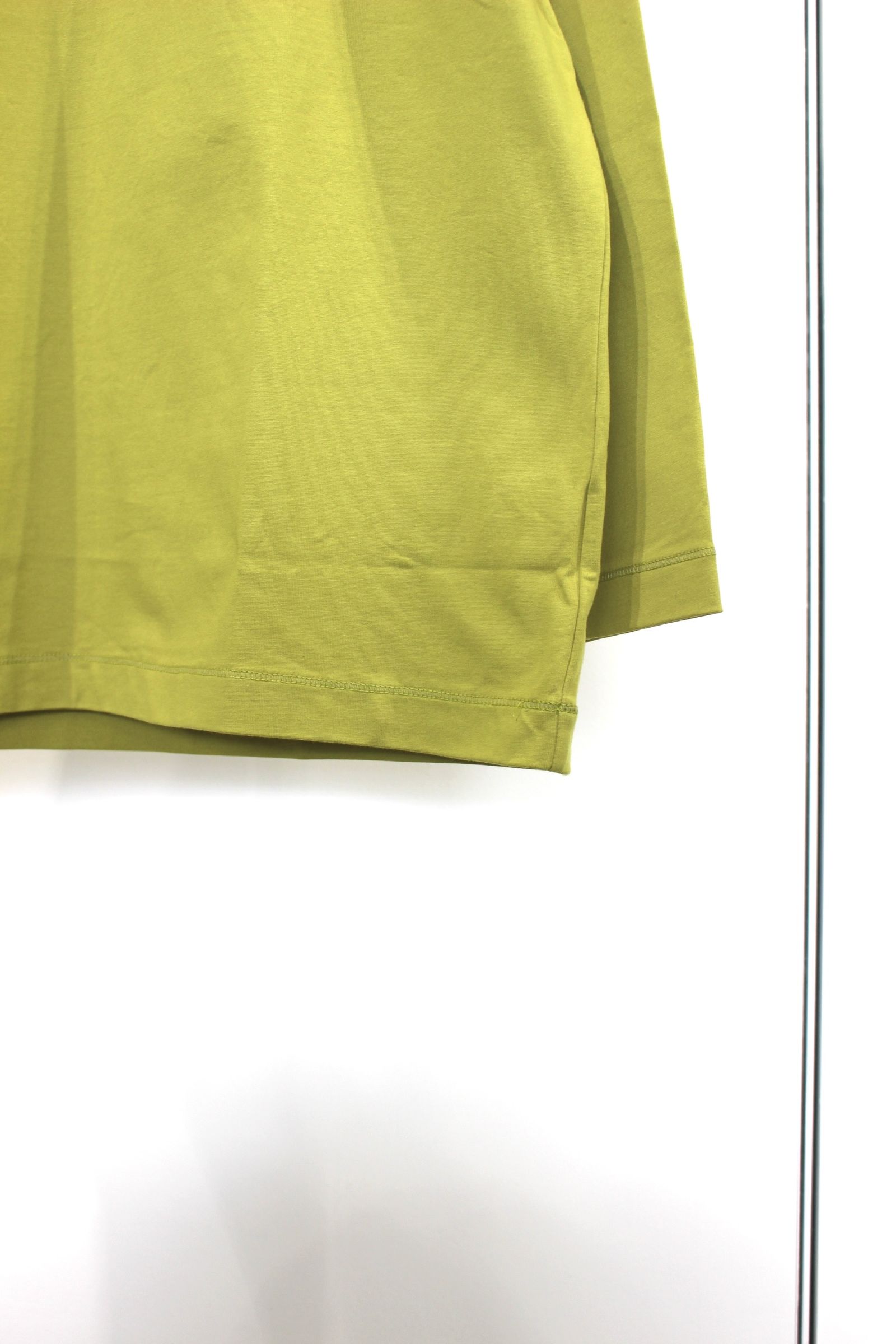 EMBROIDERY L/S TEE | LIME | カットソー