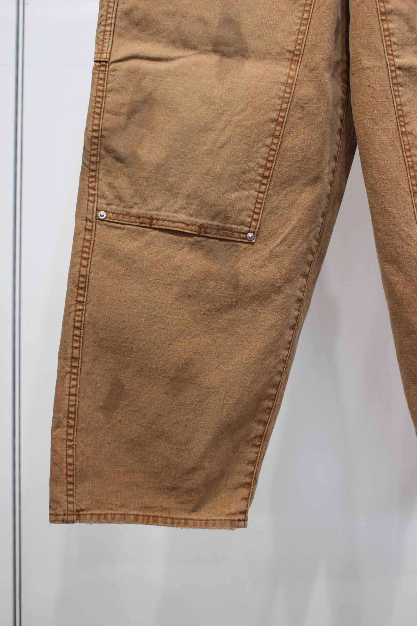 DUCK DOUBLE KNEE PANTS | BROWN | ダブルニーパンツ
