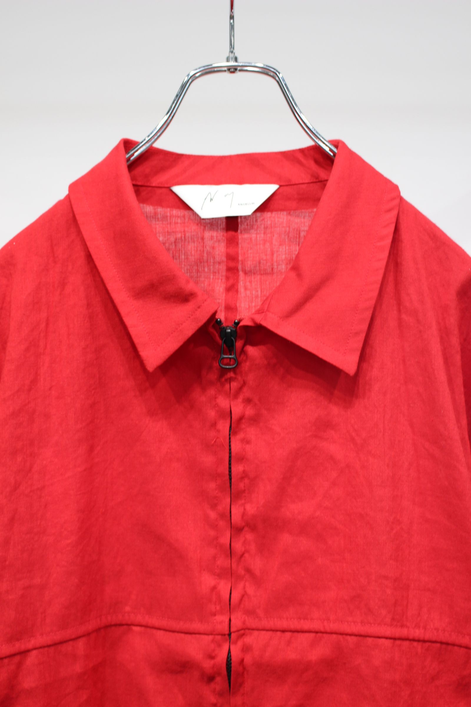 L/N ZIPUP SHIRT JACKET | RED | ライトブルゾン