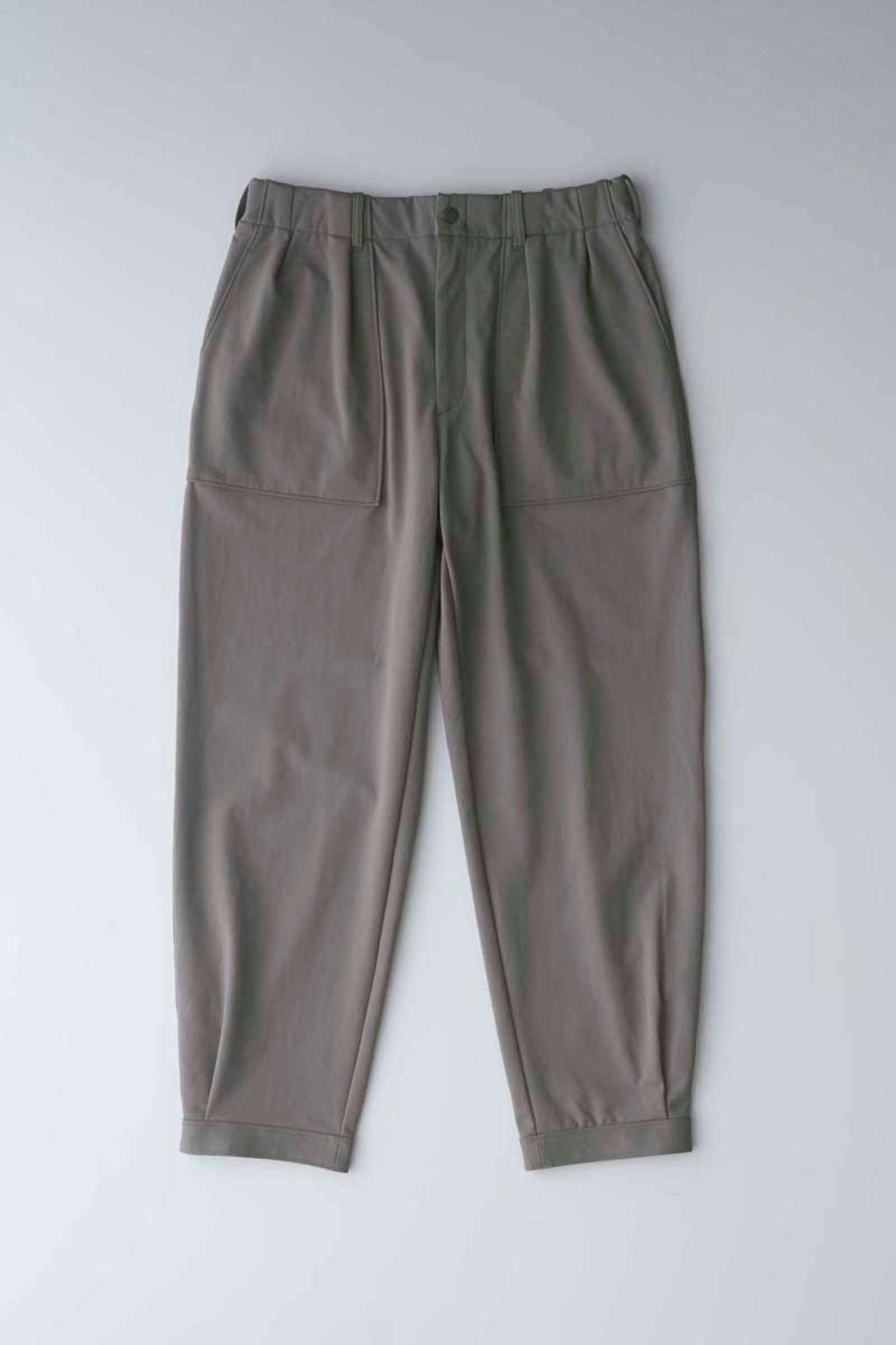 FRENCH TERRY HEM TUCK PANTS | NAVY | パンツ