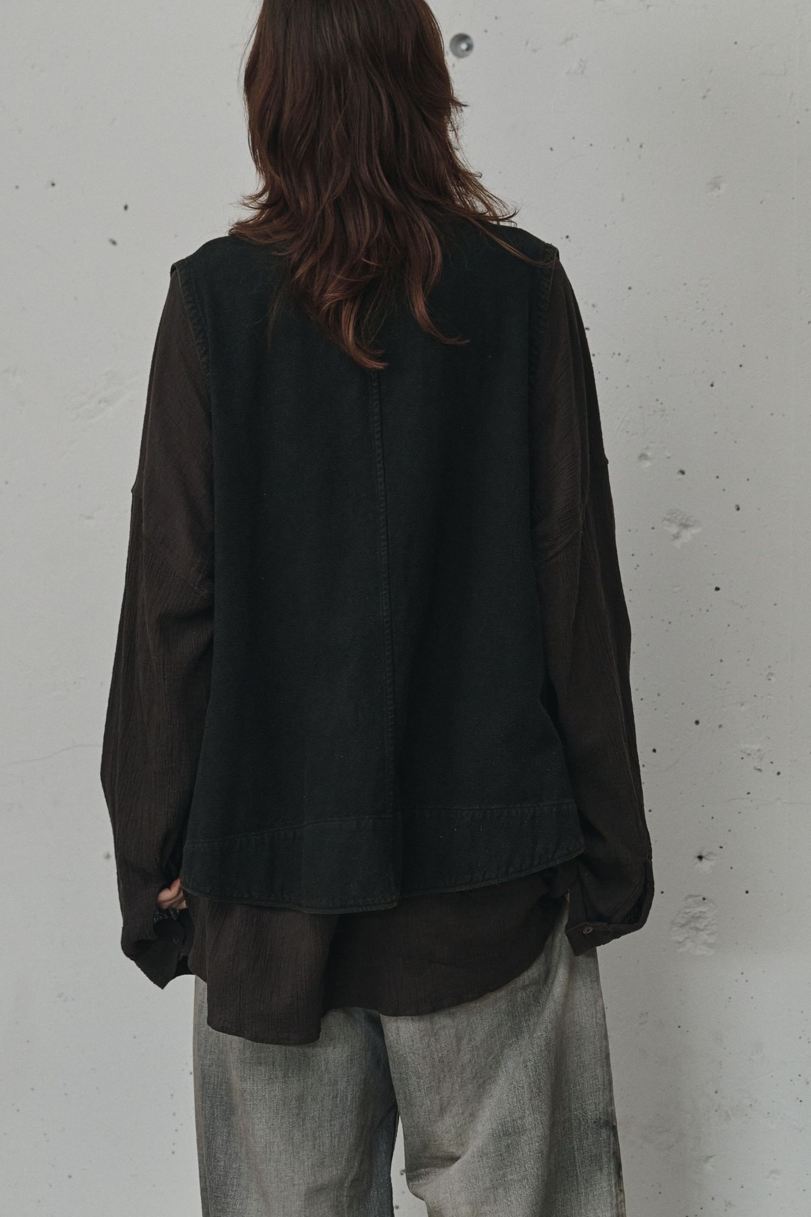 C/R DUCK UTILITY VEST | BLACK | ベスト