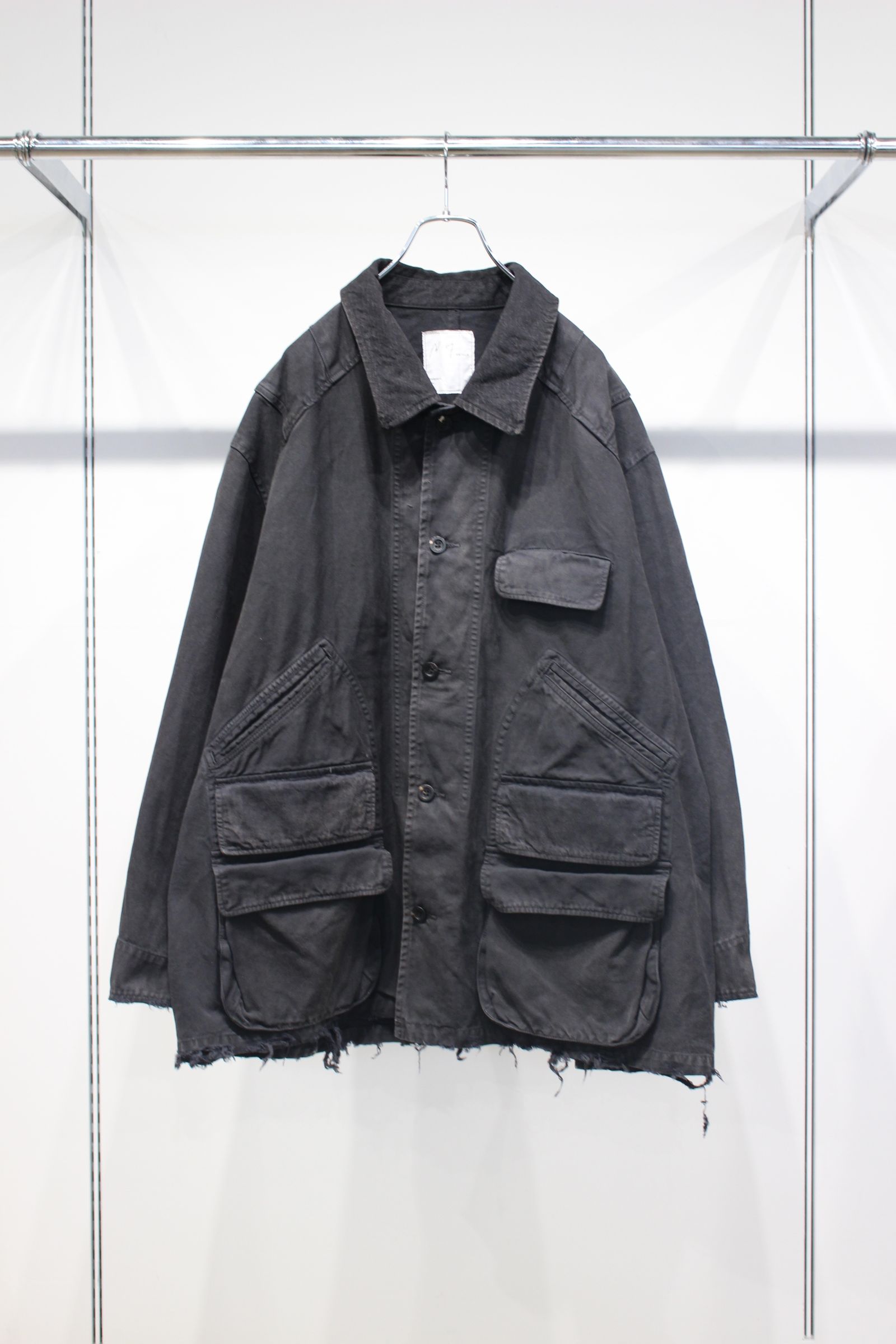 FINX HUNTING JACKET | BLACK | ハンティングジャケット
