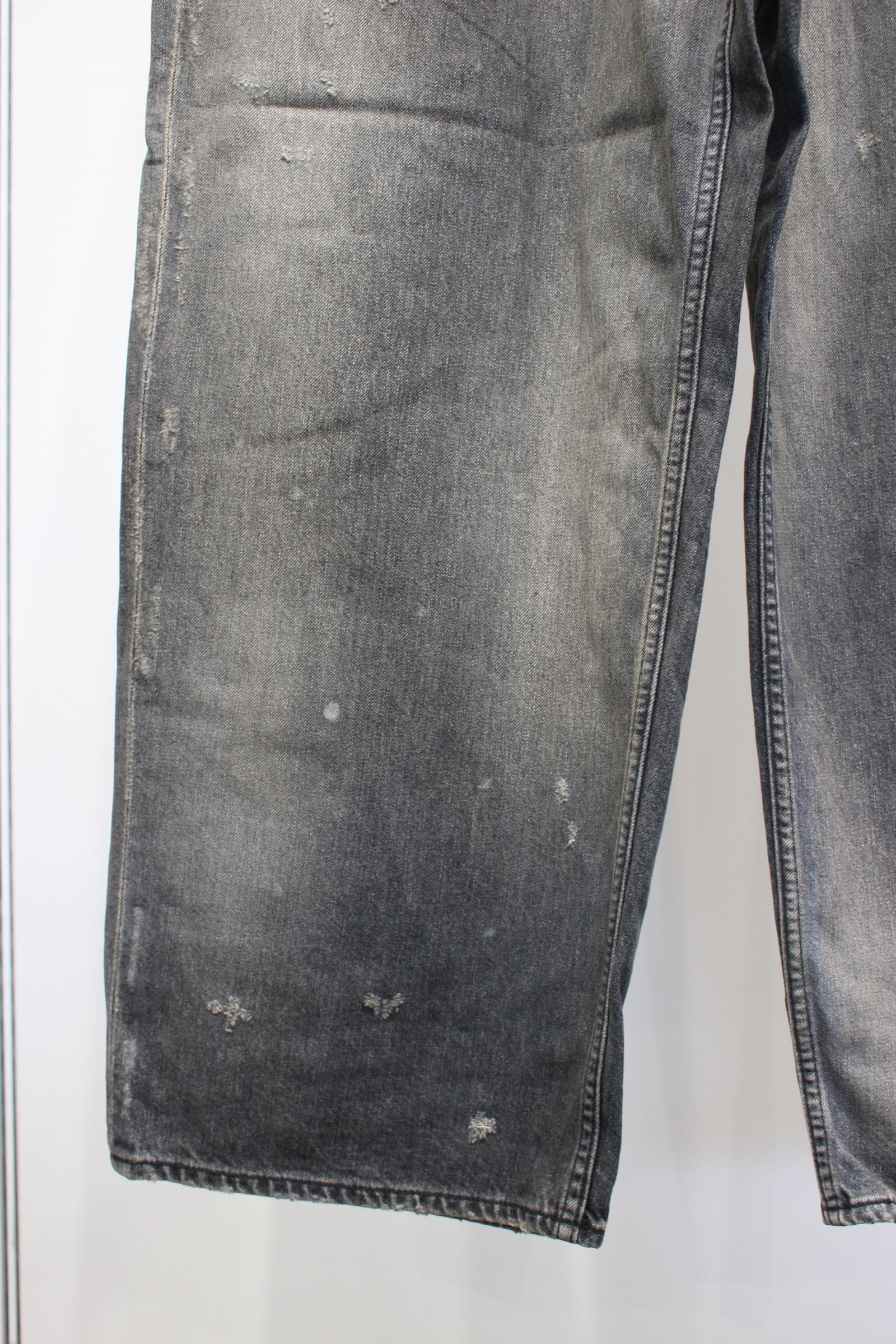 #05 AGING01 | BLACK | デニムパンツ