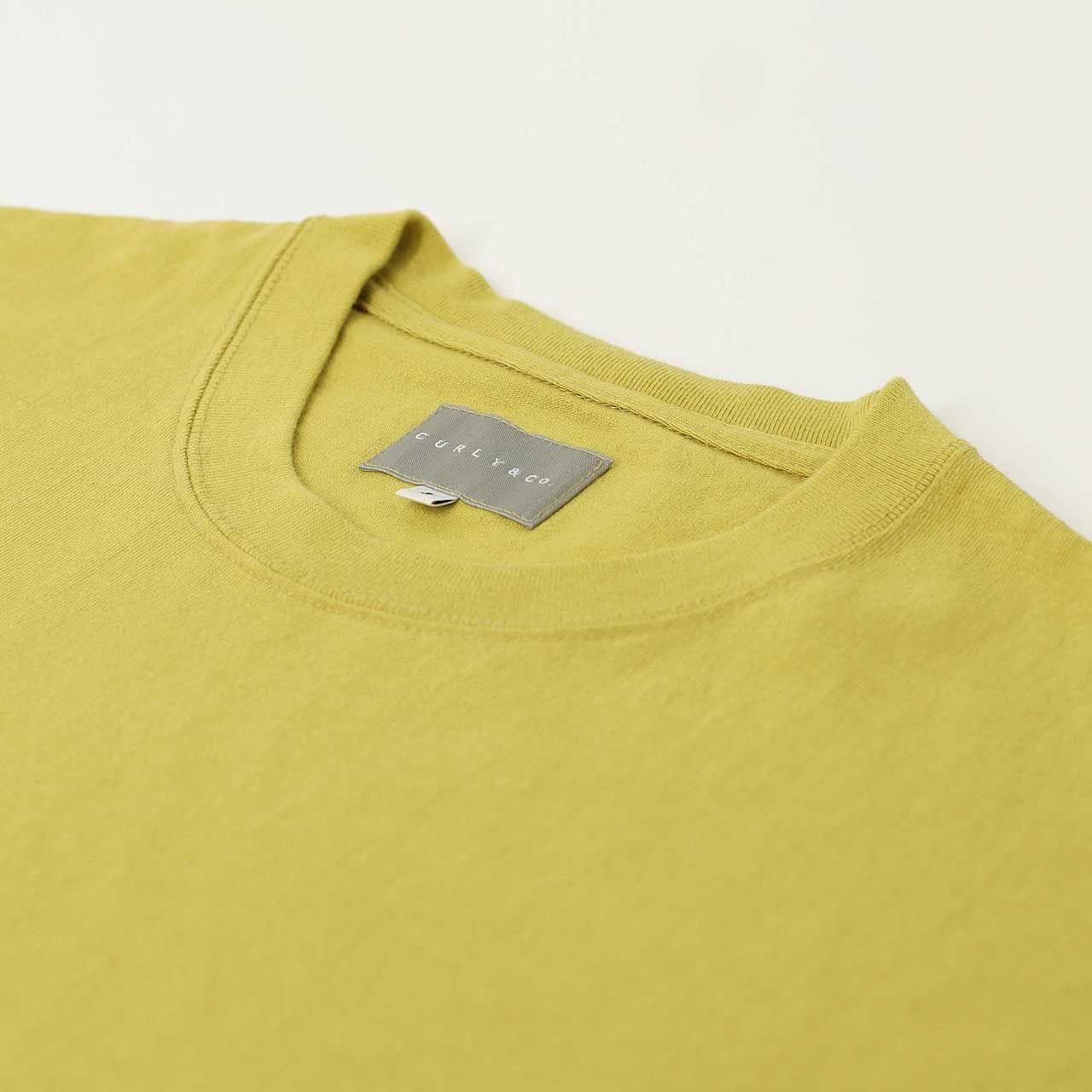 AGED COTTON TEE | DULL LIME | カットソー