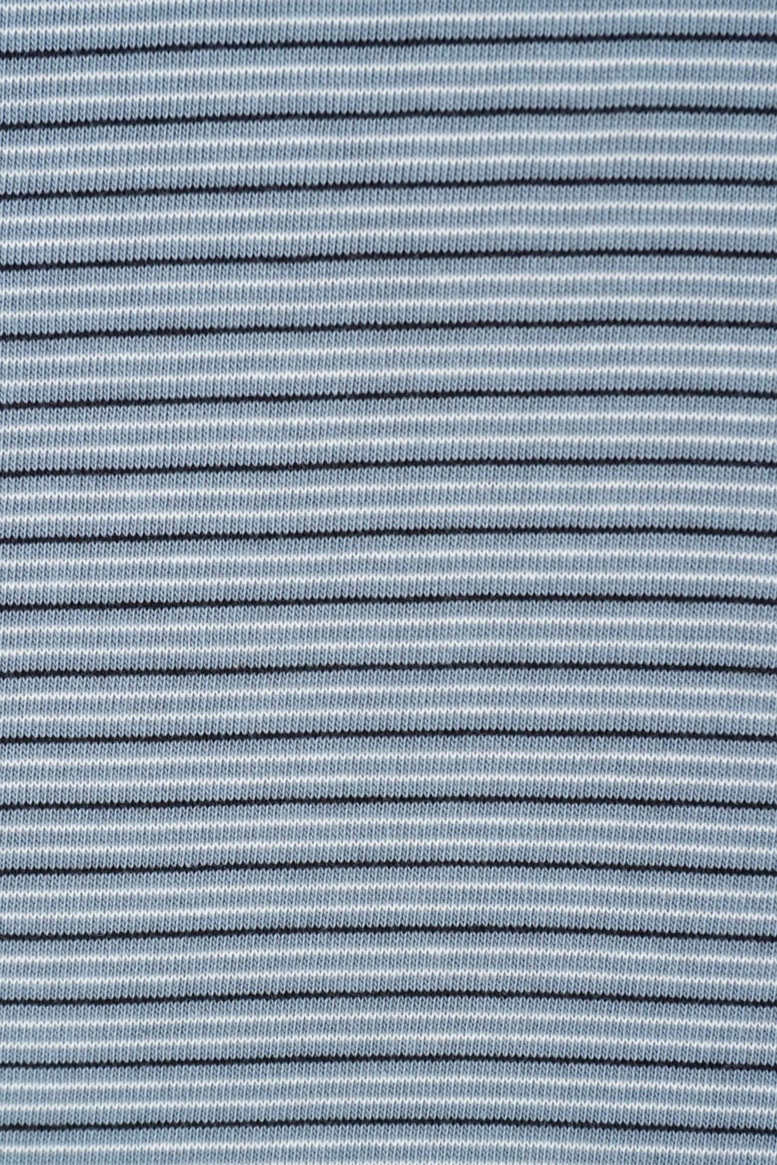 BORDER WIDE S/S T-SHIRT | BLUE | Tシャツ