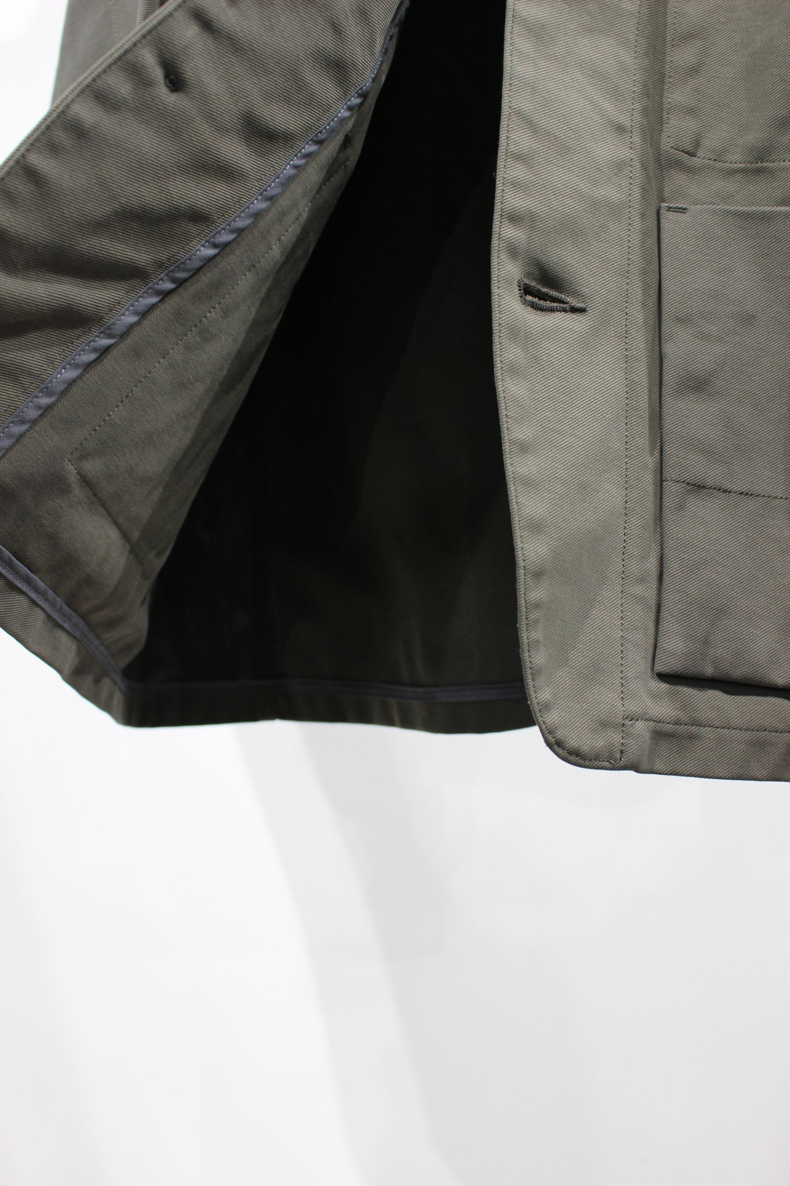 HARD TWILL COVERALL/OLIVE
