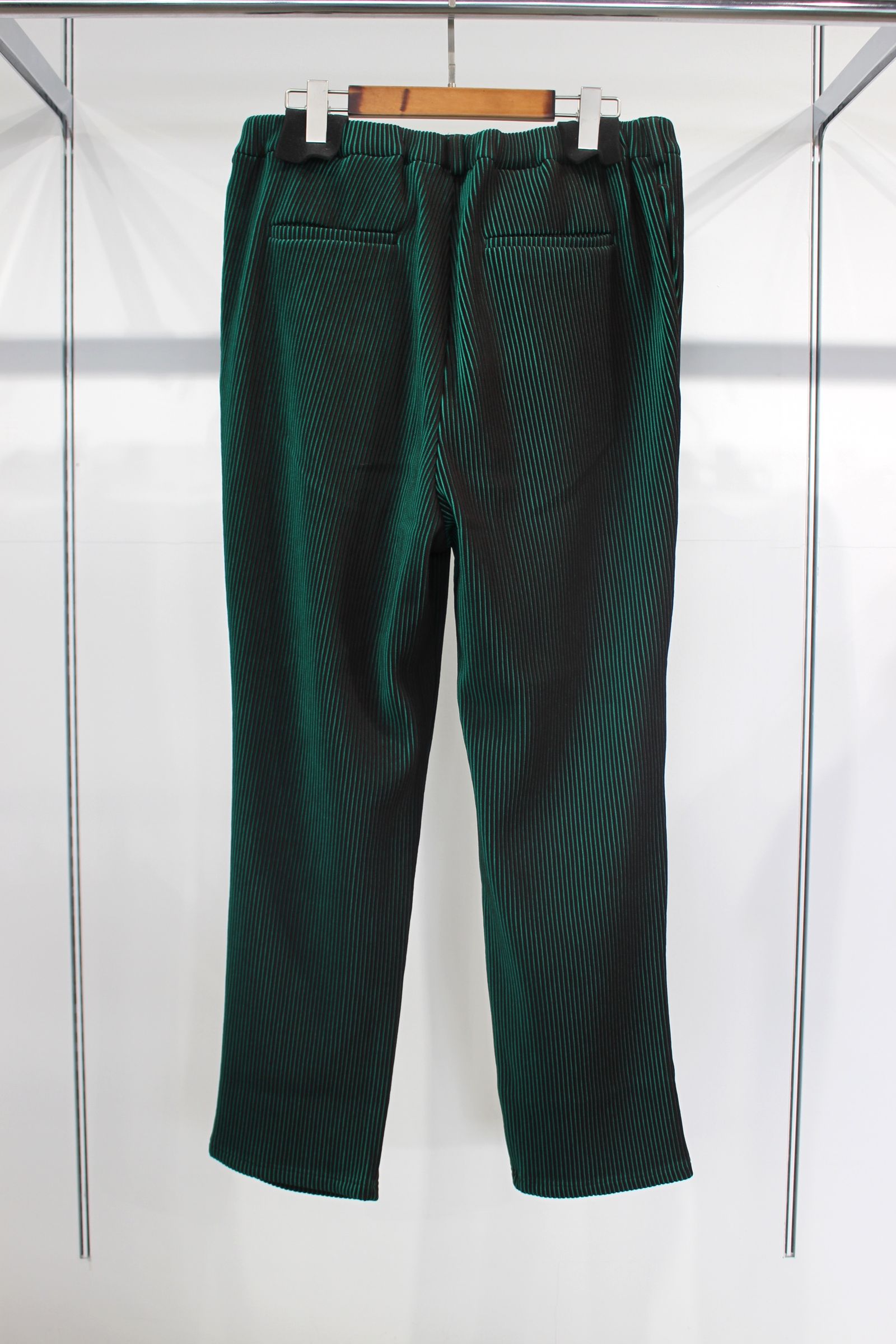 JieDa - [ラスト1点] RIPPLE TAPERED SLACKS/テーパードスラックス