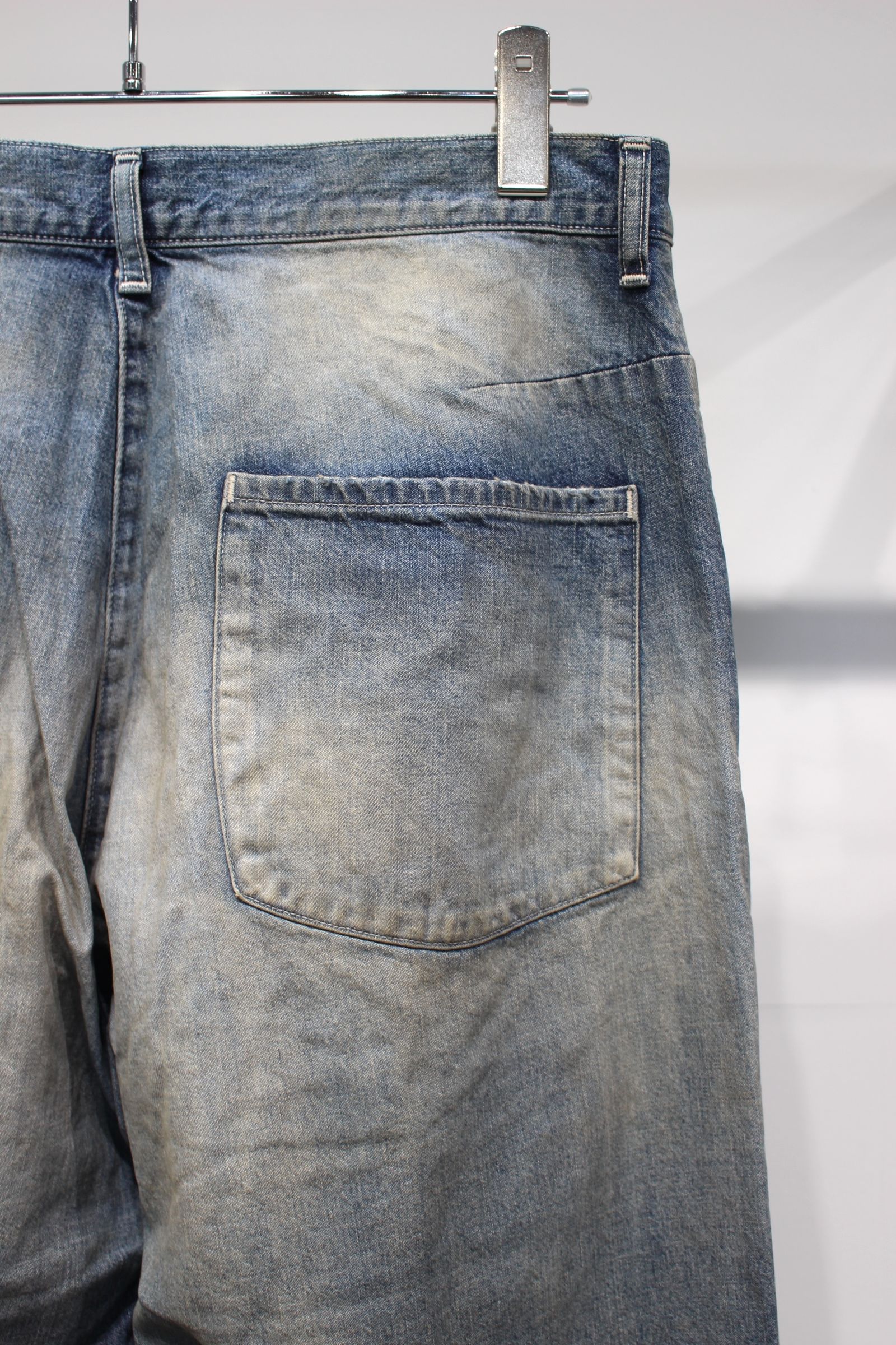 パンツ ANCELLM DENIM WIDE SLACKS(INDIGO) 1 ANCELLM(アンセルム) / DENIM WIDE SLACKS 