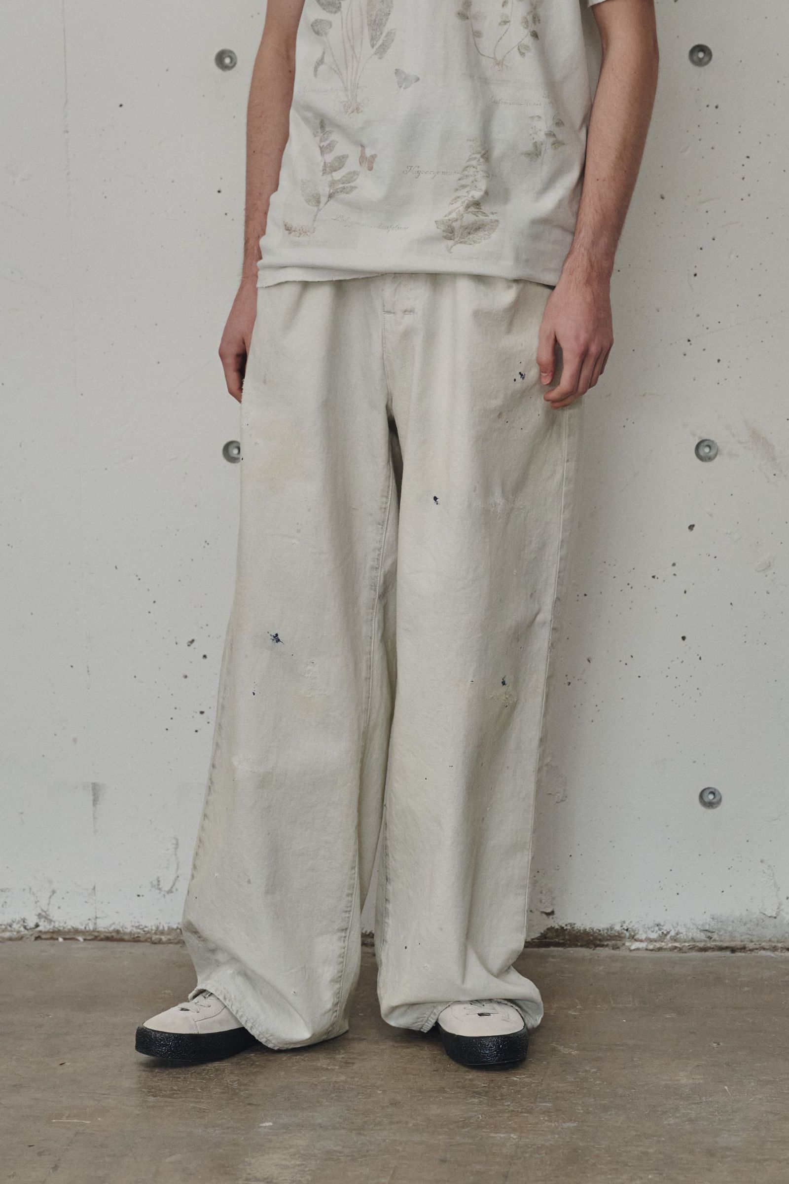 #06 AGING 10oz type-C | WHITE | デニムパンツ