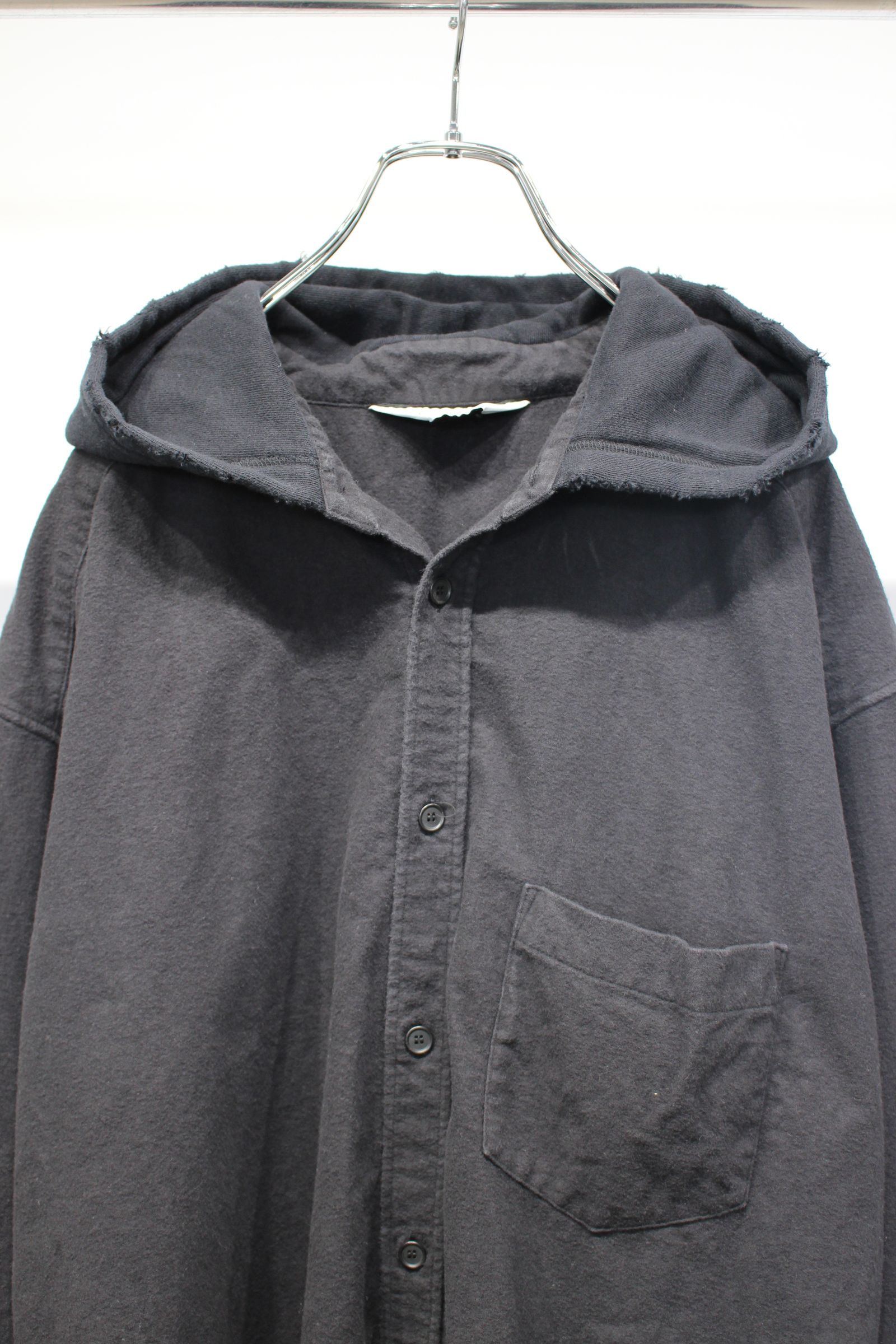 25SS】ANCELLM HOODIE SHIRT(OFF WHITE) ANC-SH57 | IAAAM
