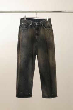 #05 AGING01 | BLACK | デニムパンツ